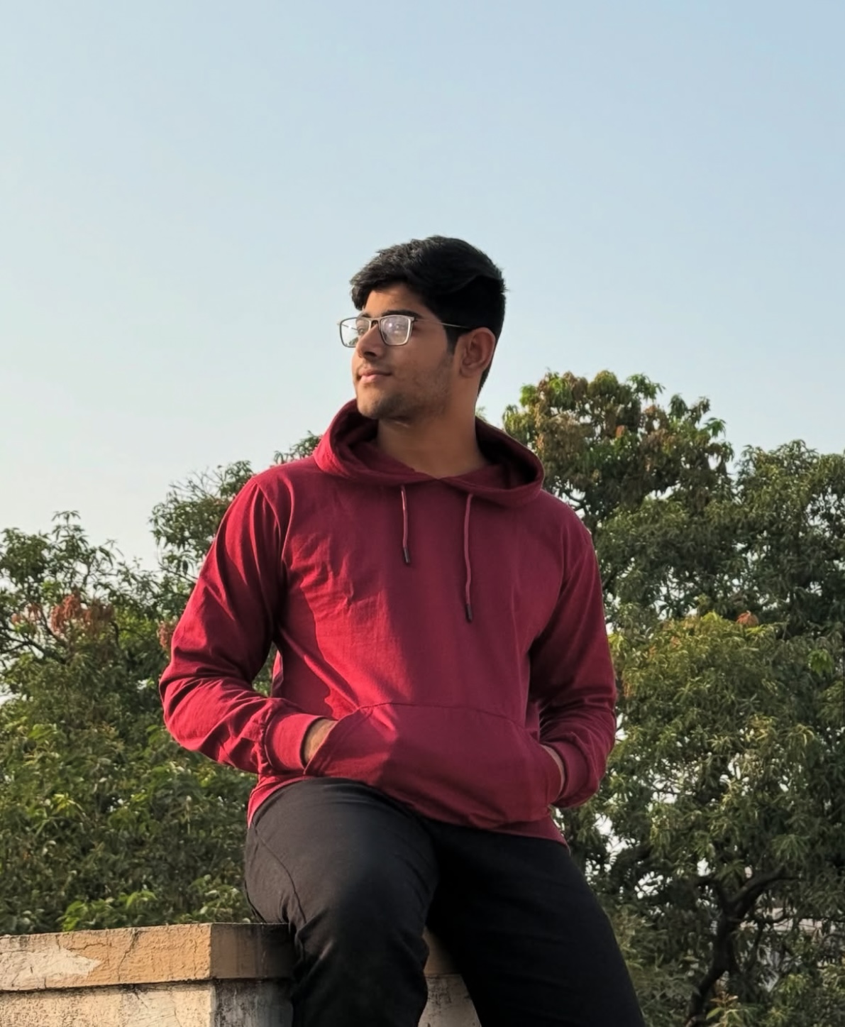 Trinity Maroon Hoodie