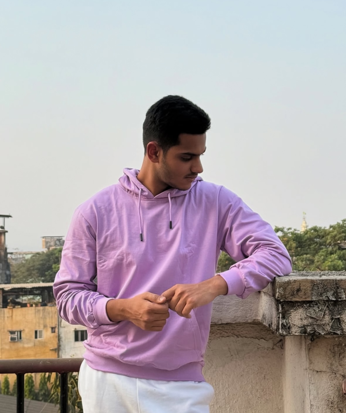 Trinity Lavender Hoodie.