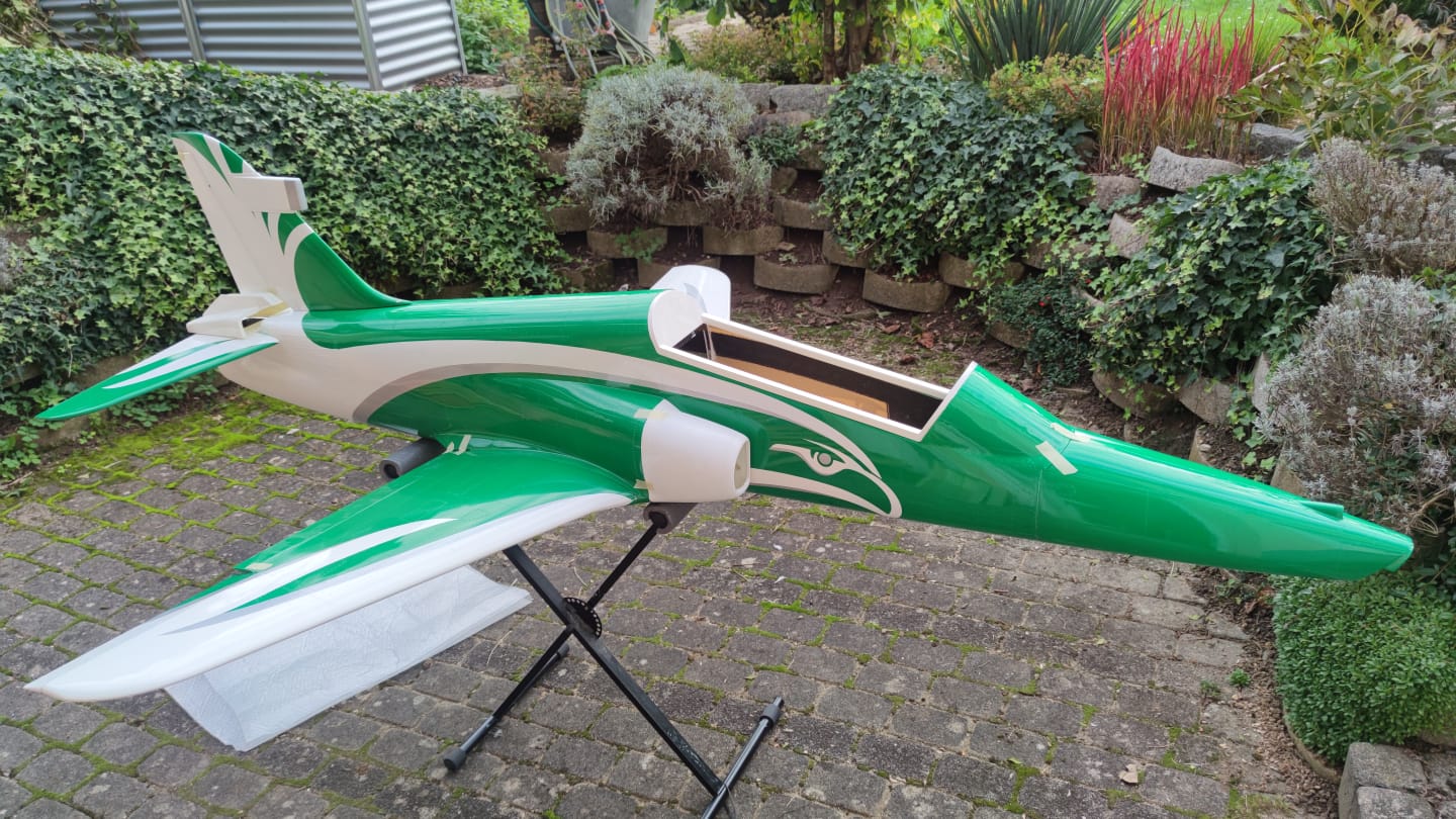 Coming soon! BAE Hawk Maßstab 1:5,3