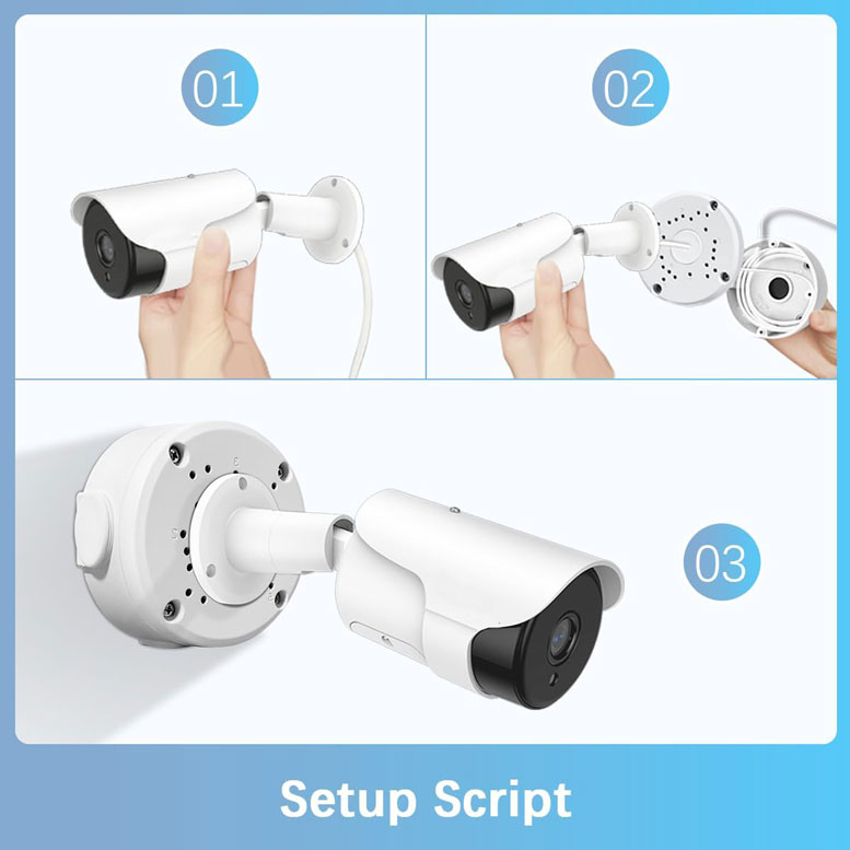 Base Junction Box for CCTV Cameras