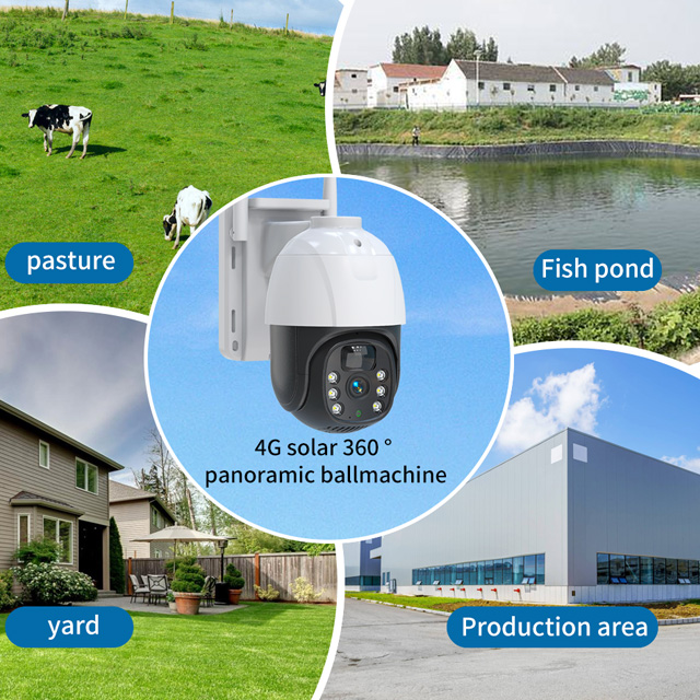 4G Solar - Powered IP Camera Equipped