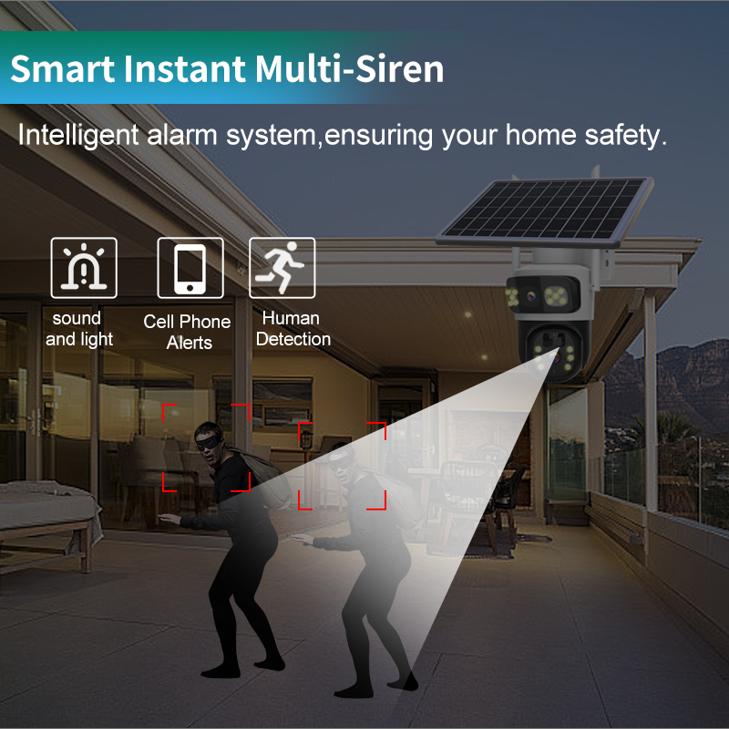4G Solar Europe Edition - Powered IP Camera