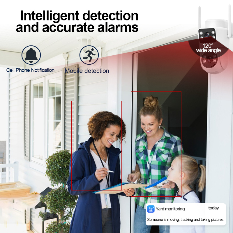 4G Solar Panel - Powered IP Camera with PIR and 1 HD Lens