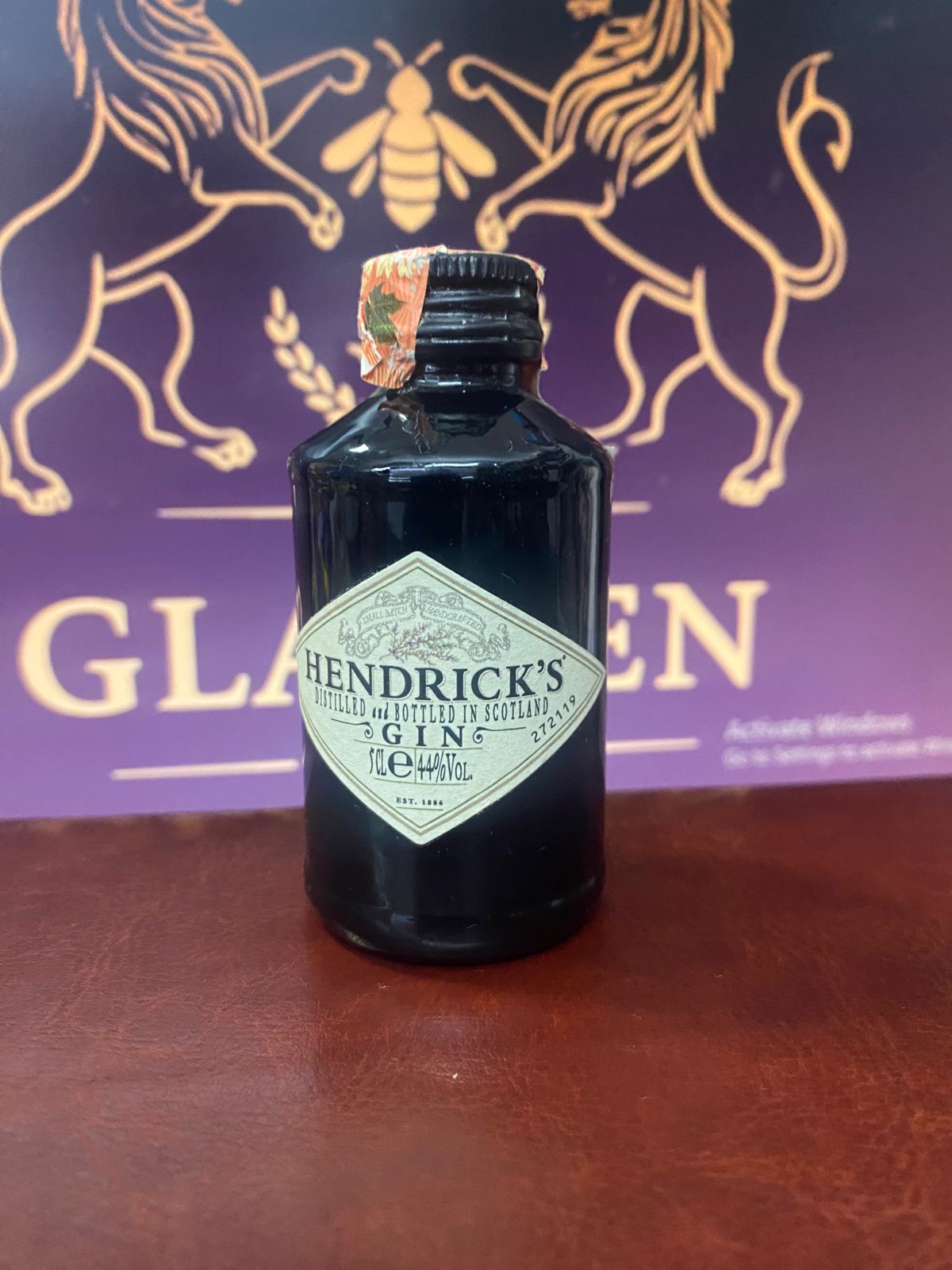 Hendrick's Gin miniatur