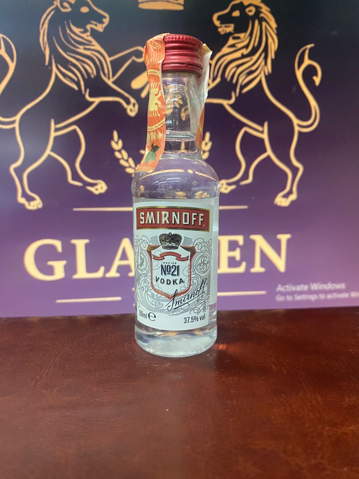Smirnoff No. 21 Vodka miniatur