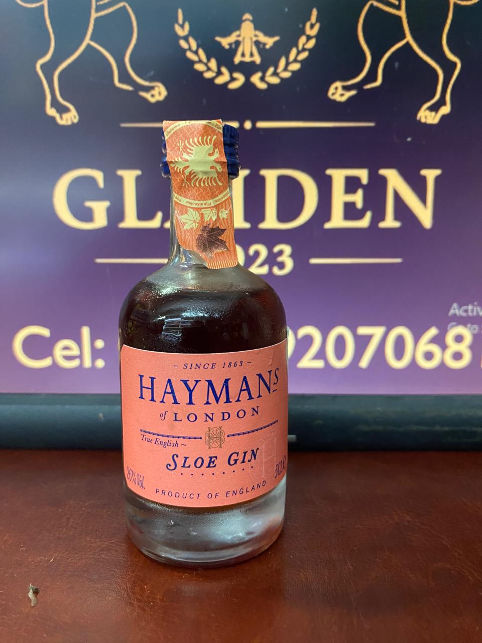 Hayman's Sloe Gin miniatur