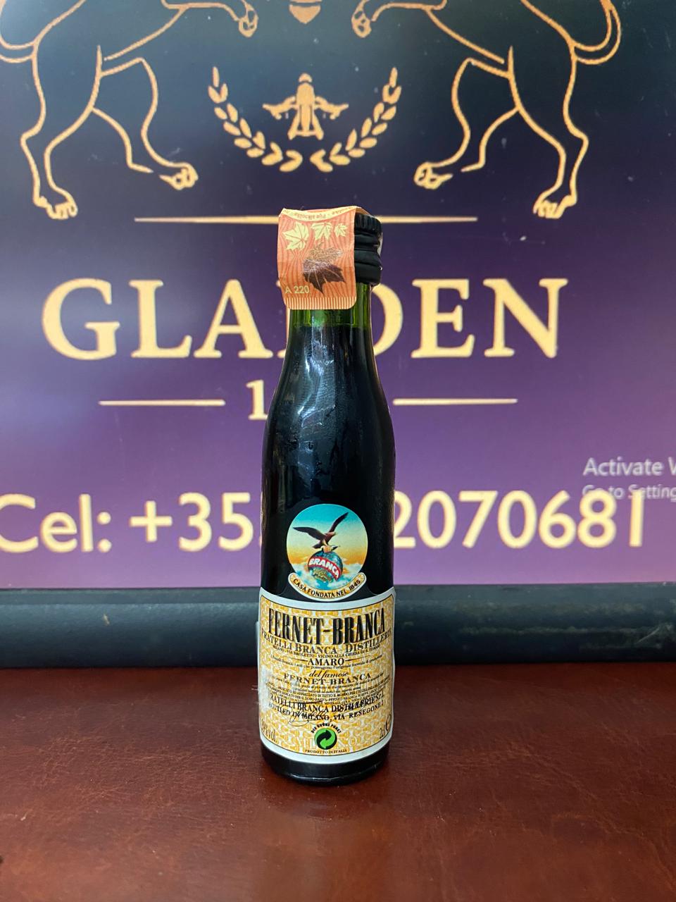 Fernet-Branca Liqueur miniatur
