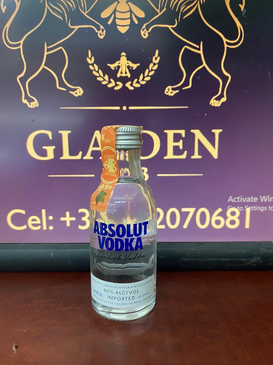 Absolut Vodka 50ml Miniature