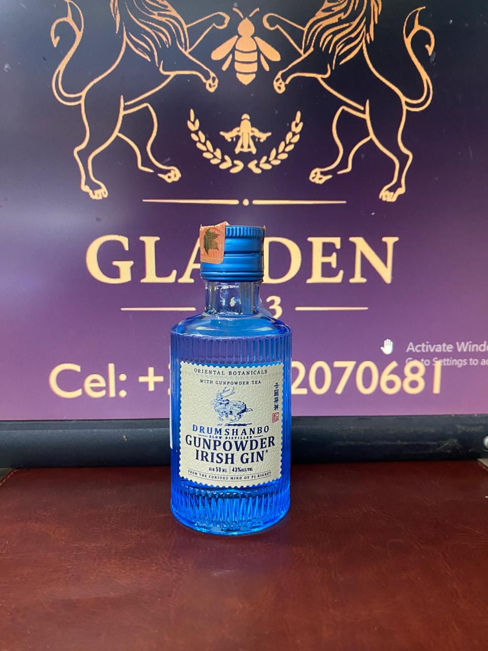 Drumshanbo Gunpowder Irish Gin miniatur