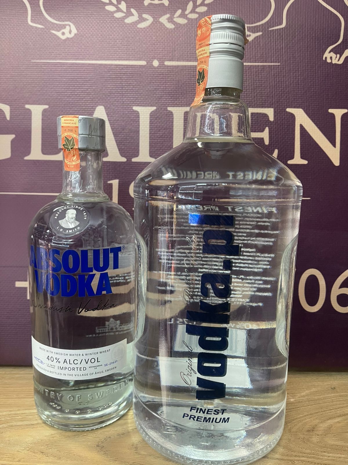 VODKA ABSOLUT + VODKA.PL