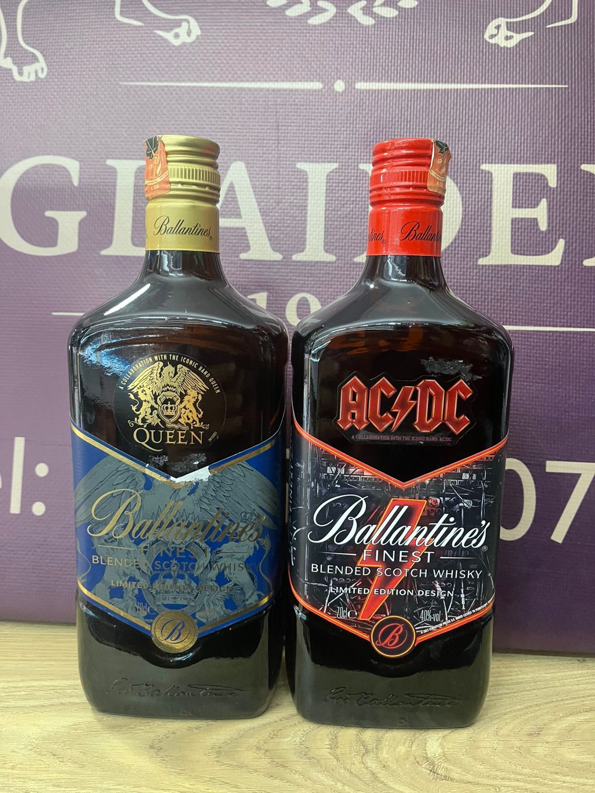 Ballantine's Limited Edition Whisky Bottles