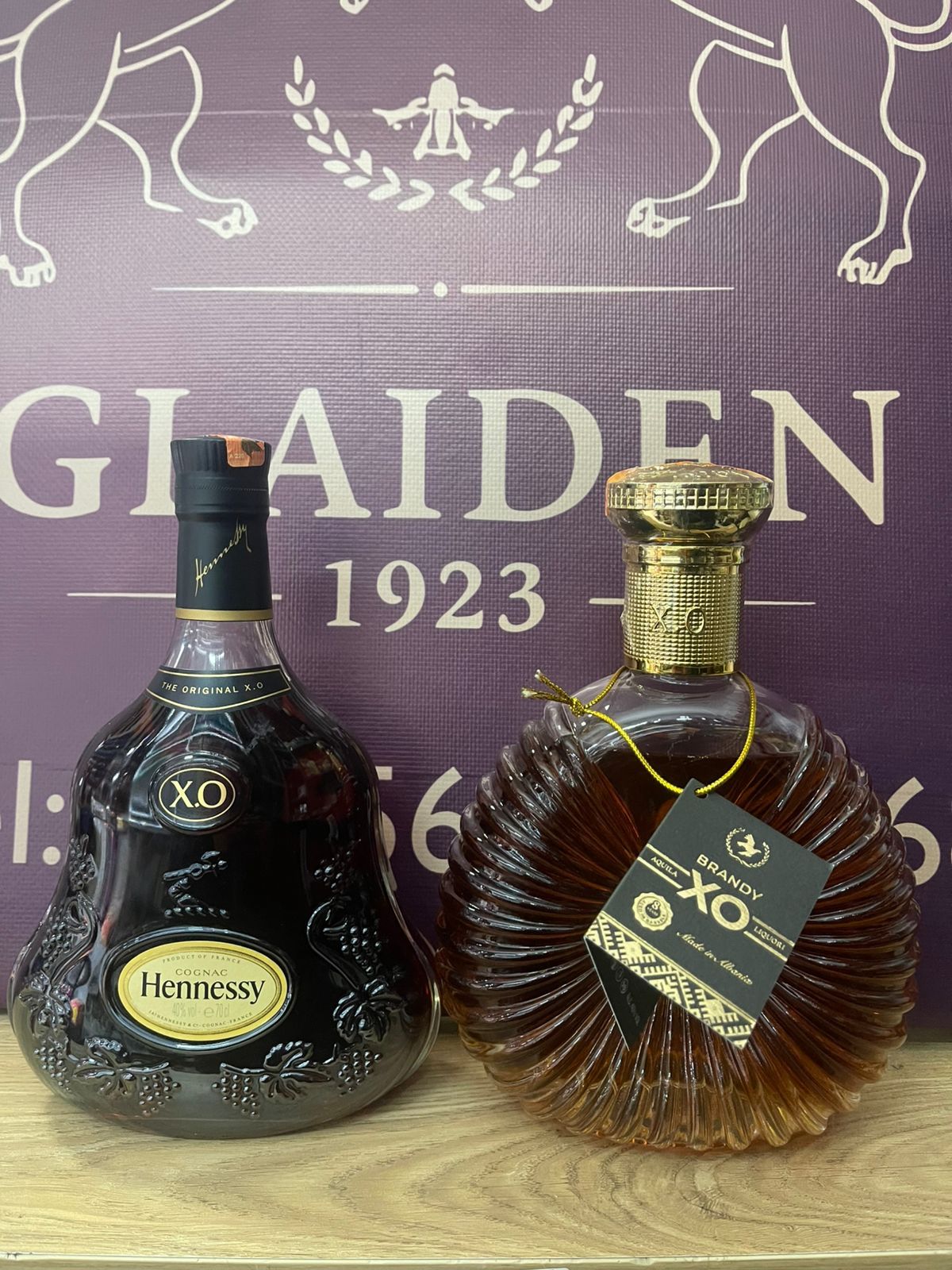 Hennessy XO and Brandy XO