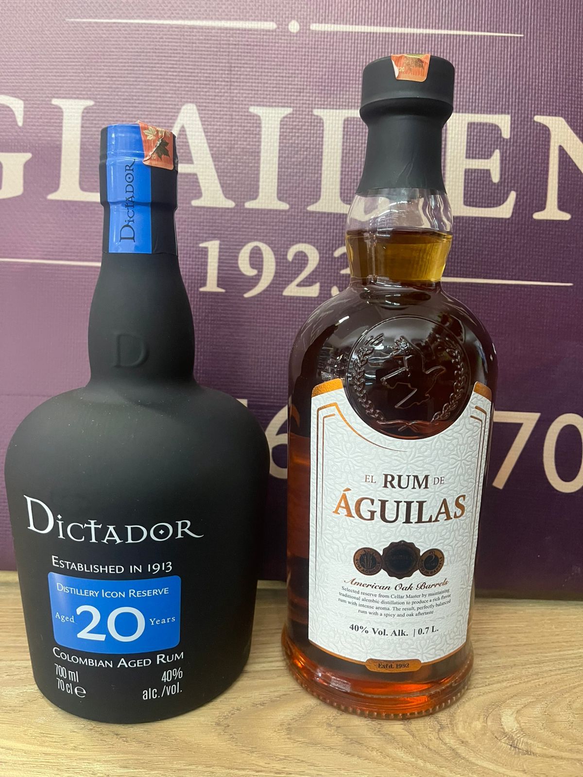 Dictador 20 + rum AGUILAS