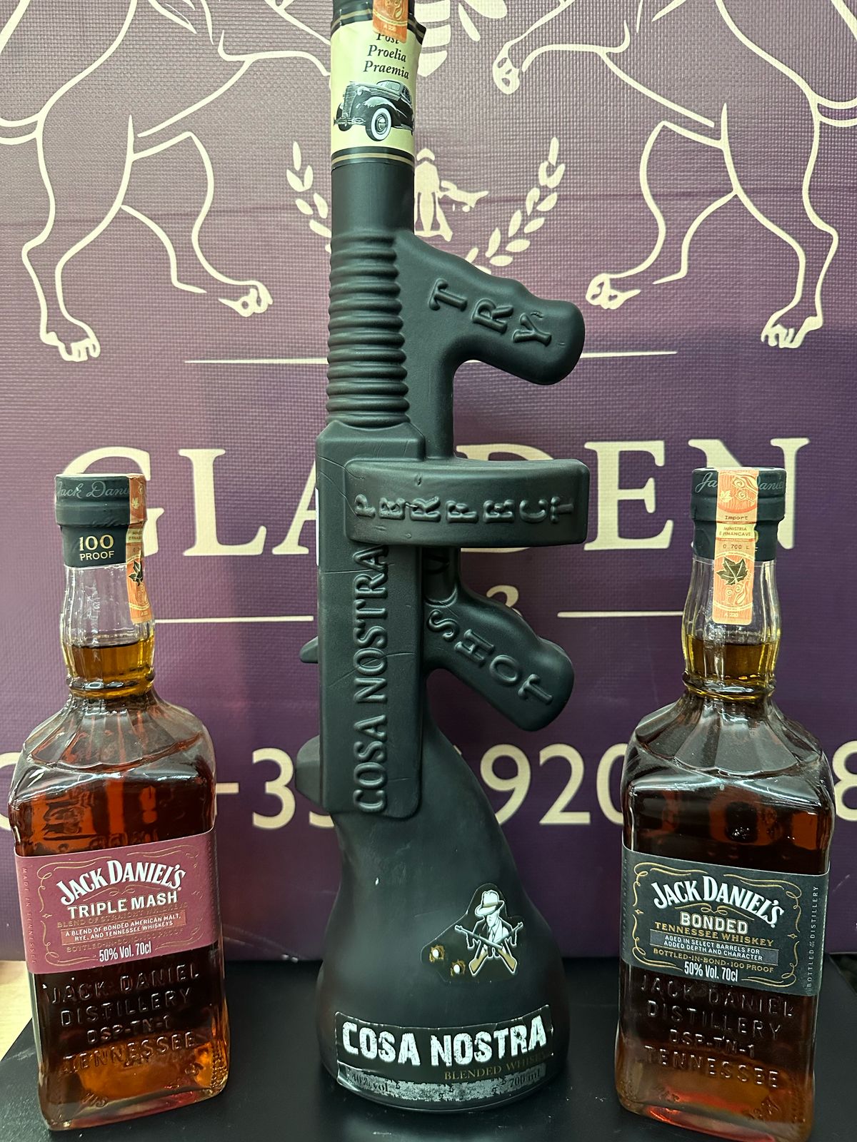 JACK BONDED+JACK TRIPLE+COSA NOSTRA