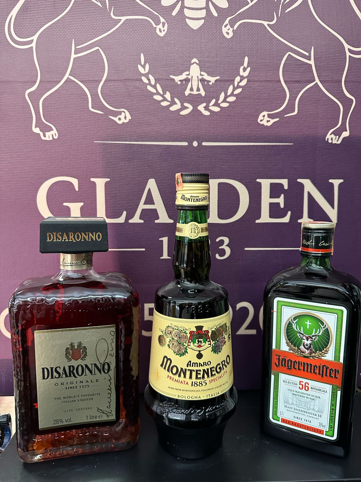 DISARONNO 1L+AMARO MONTENEGRO 0.7+JAGER 0.7