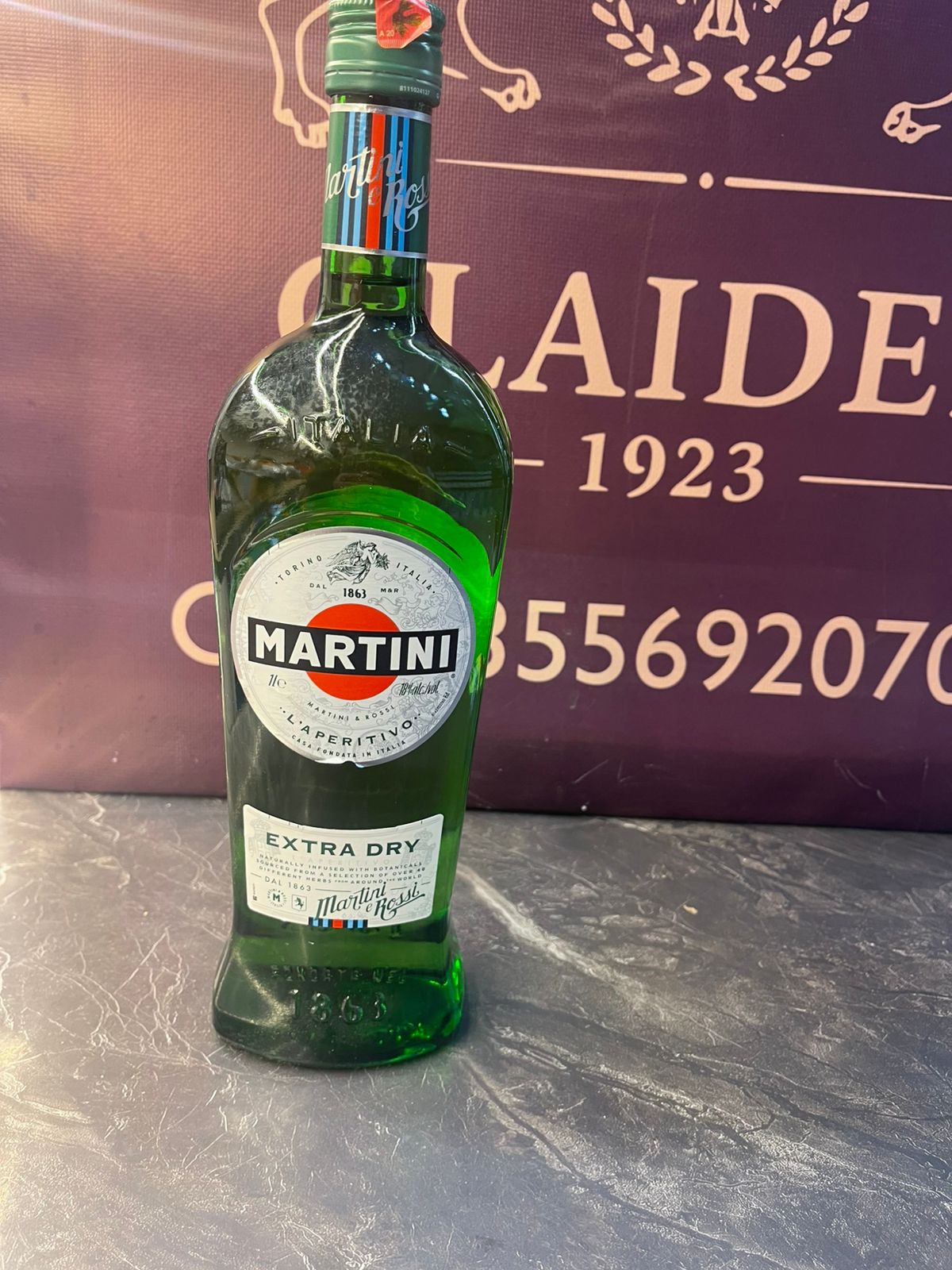 Martini Extra Dry Vermouth 1L