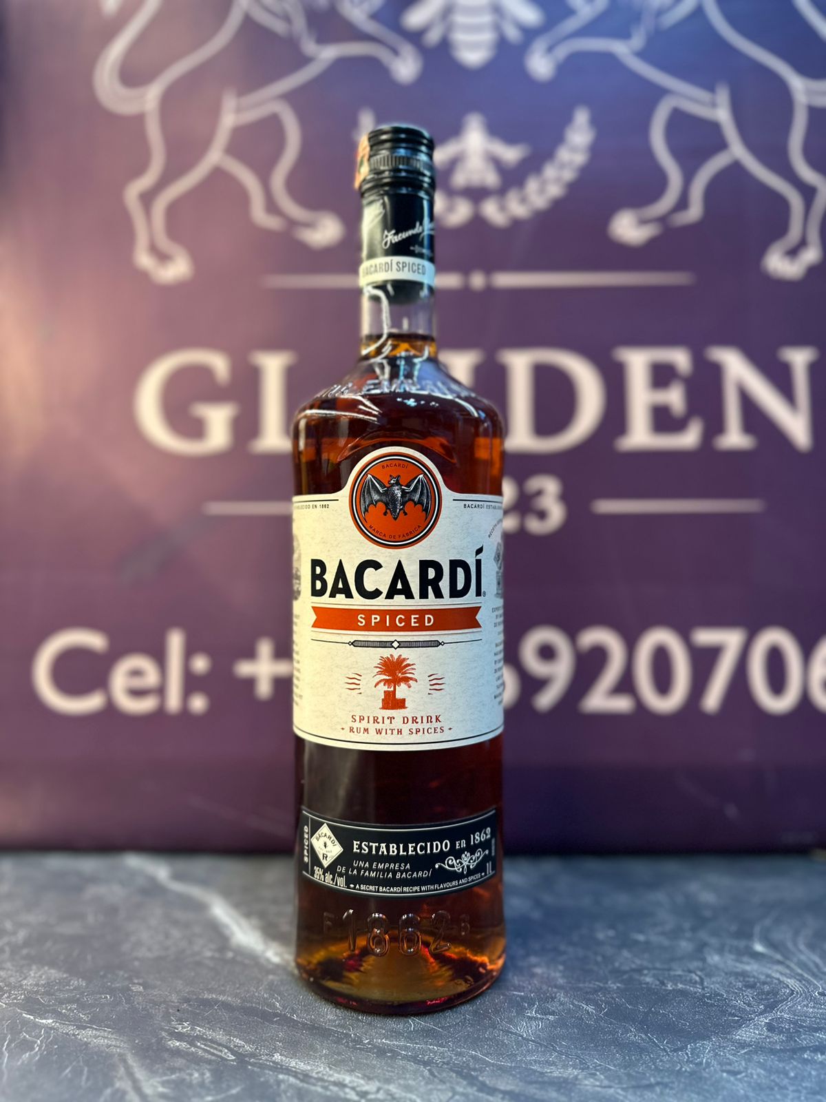 Bacardi Spiced Rum 1L