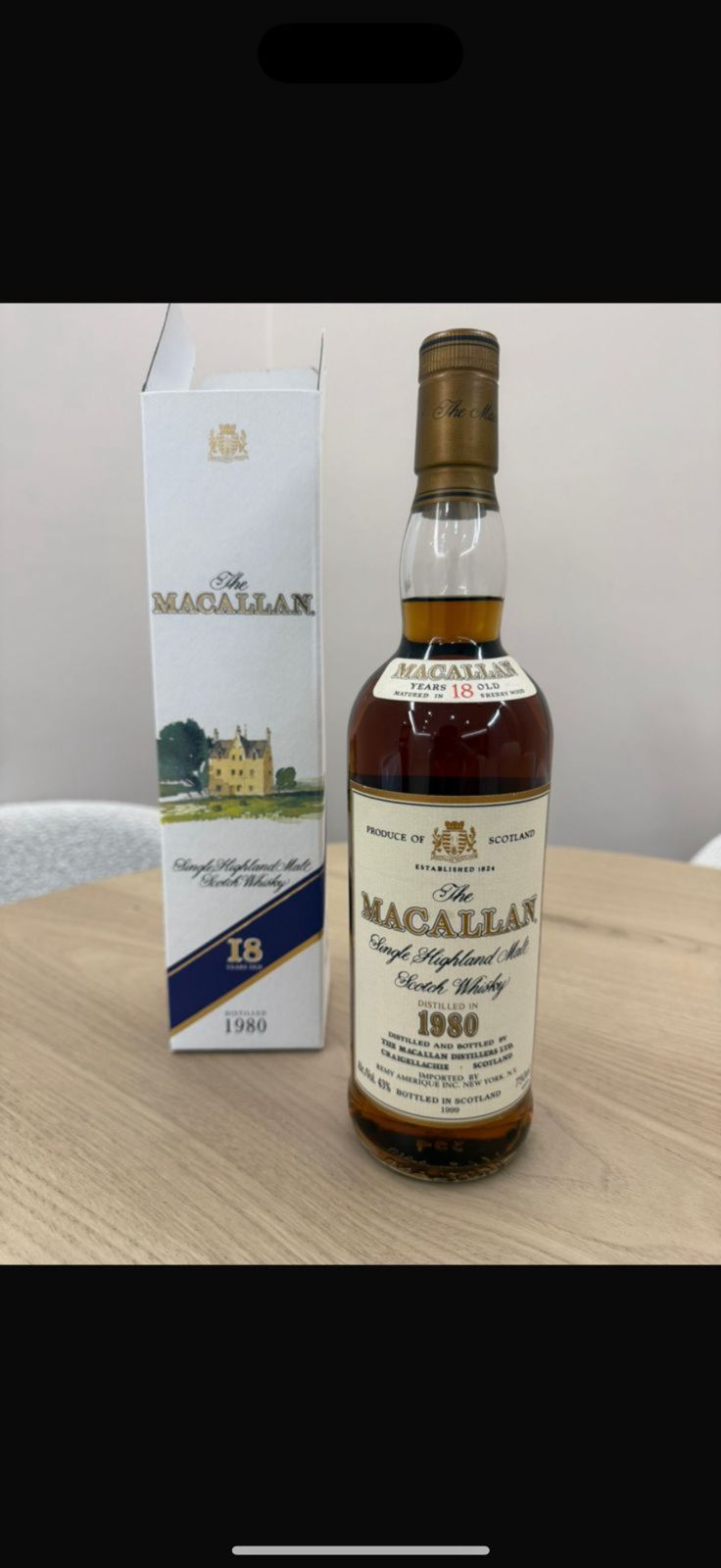 The Macallan 18 Years Old Single Malt Scotch Whisky