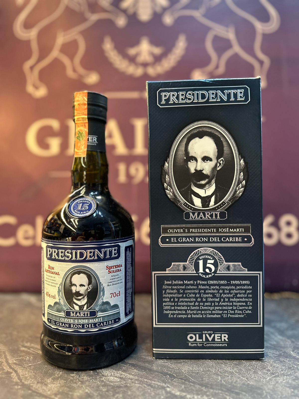 Presidente Martí 15 Year Old Rum