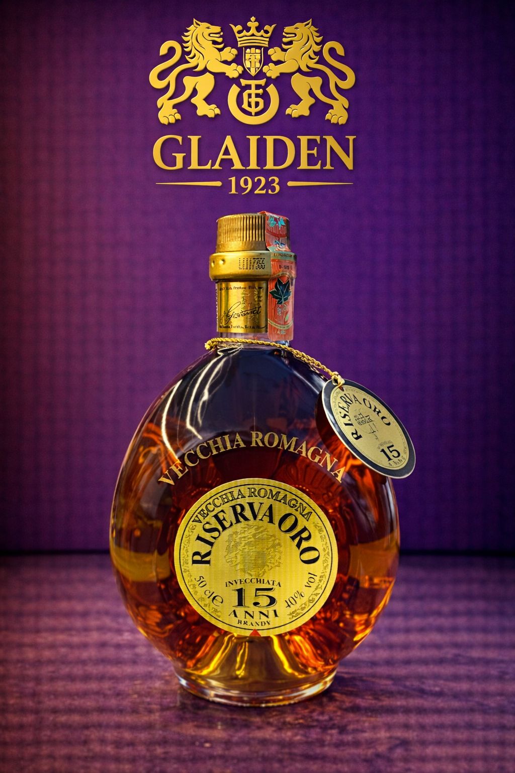 Vecchia Romagna Riserva Oro 15 Anni