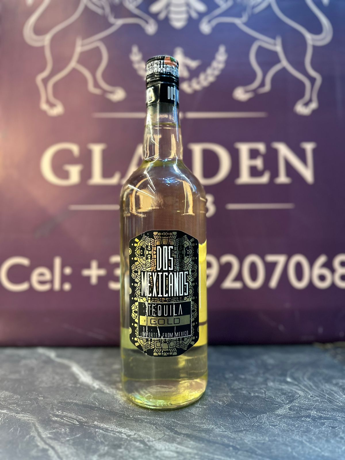 Dos Mexicanos Tequila Reposado 1L