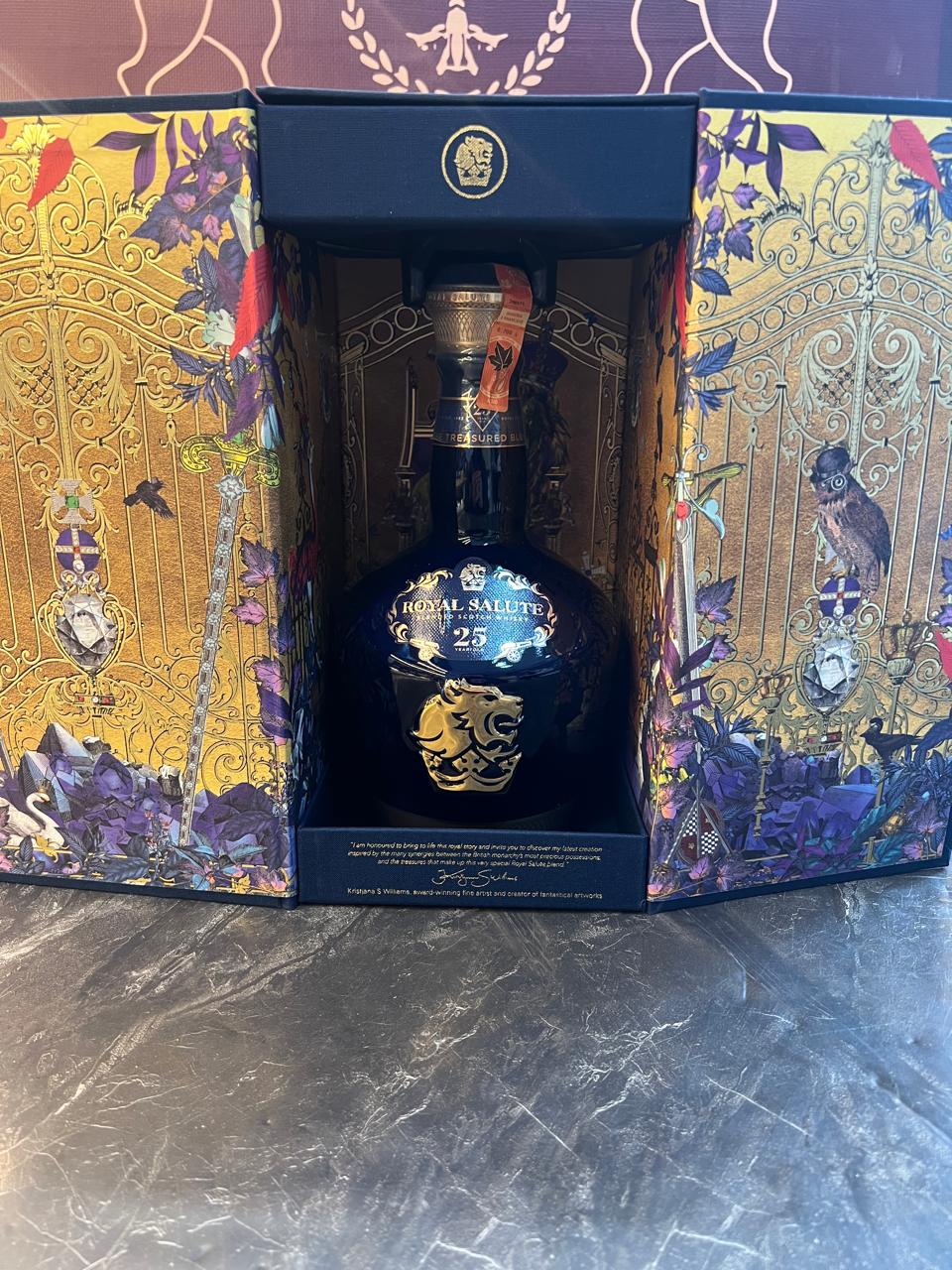 Royal Salute 25 Year Old Scotch Whisky