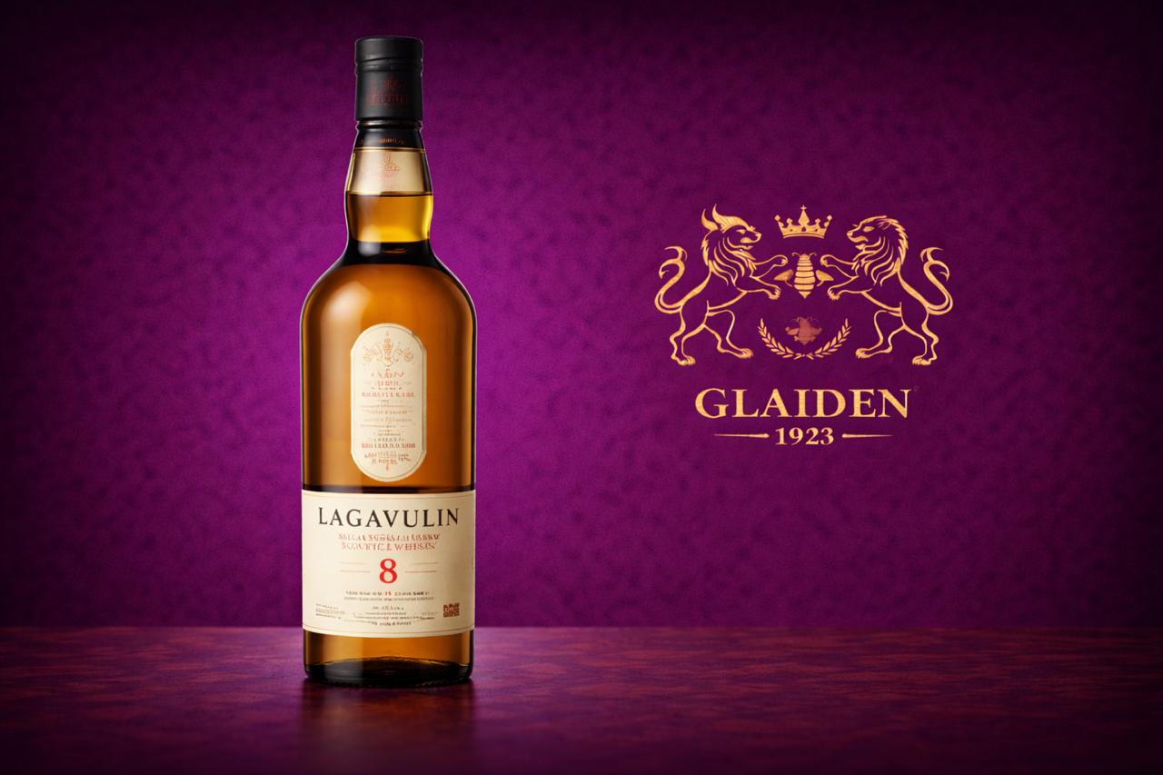 Lagavulin 8 Year Old Single Malt Scotch Whisky