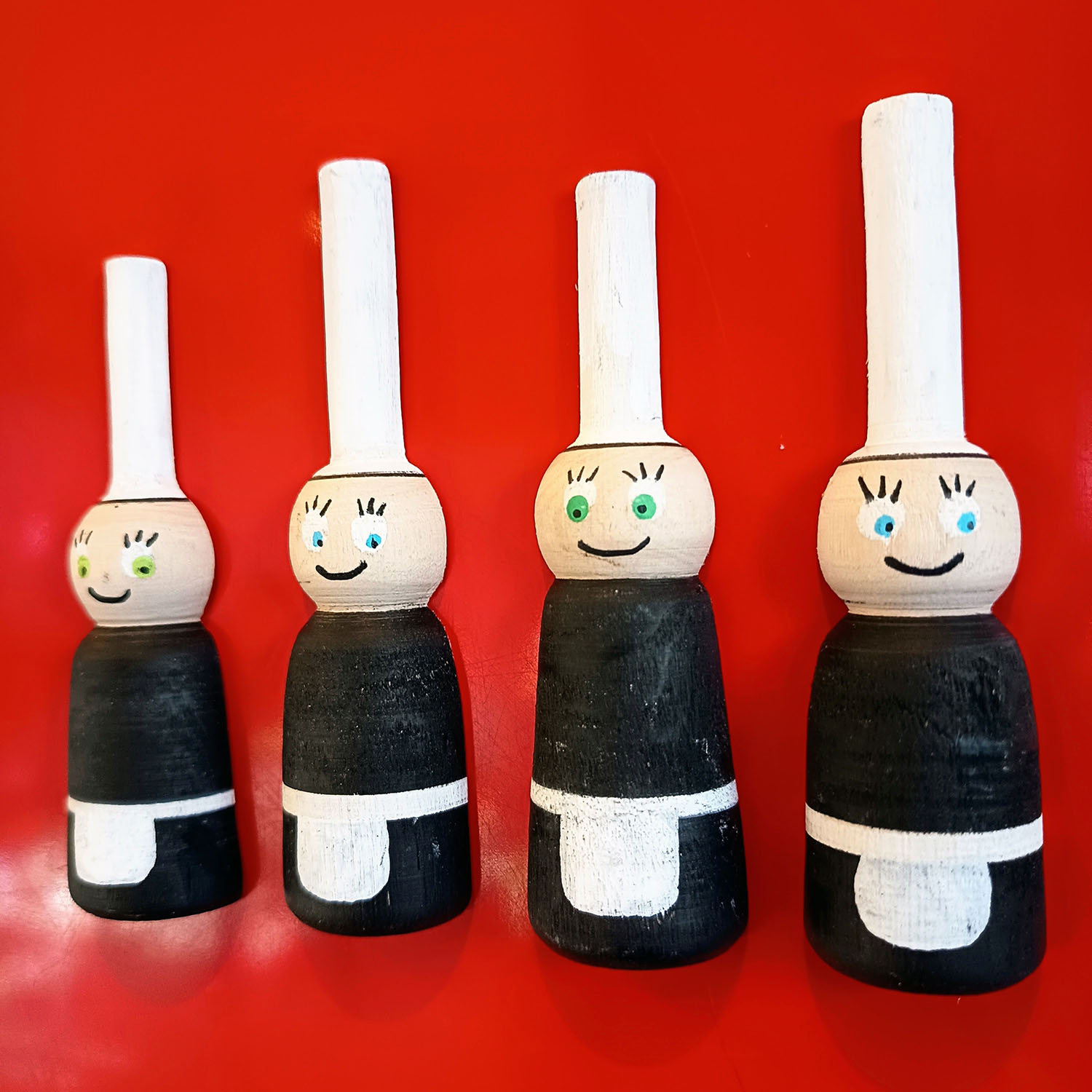 Magnet bigoudène en bois