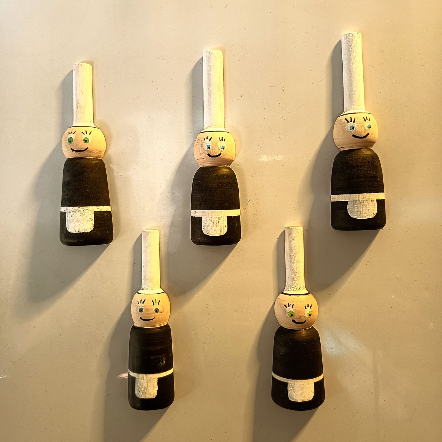 Magnet bigoudène en bois