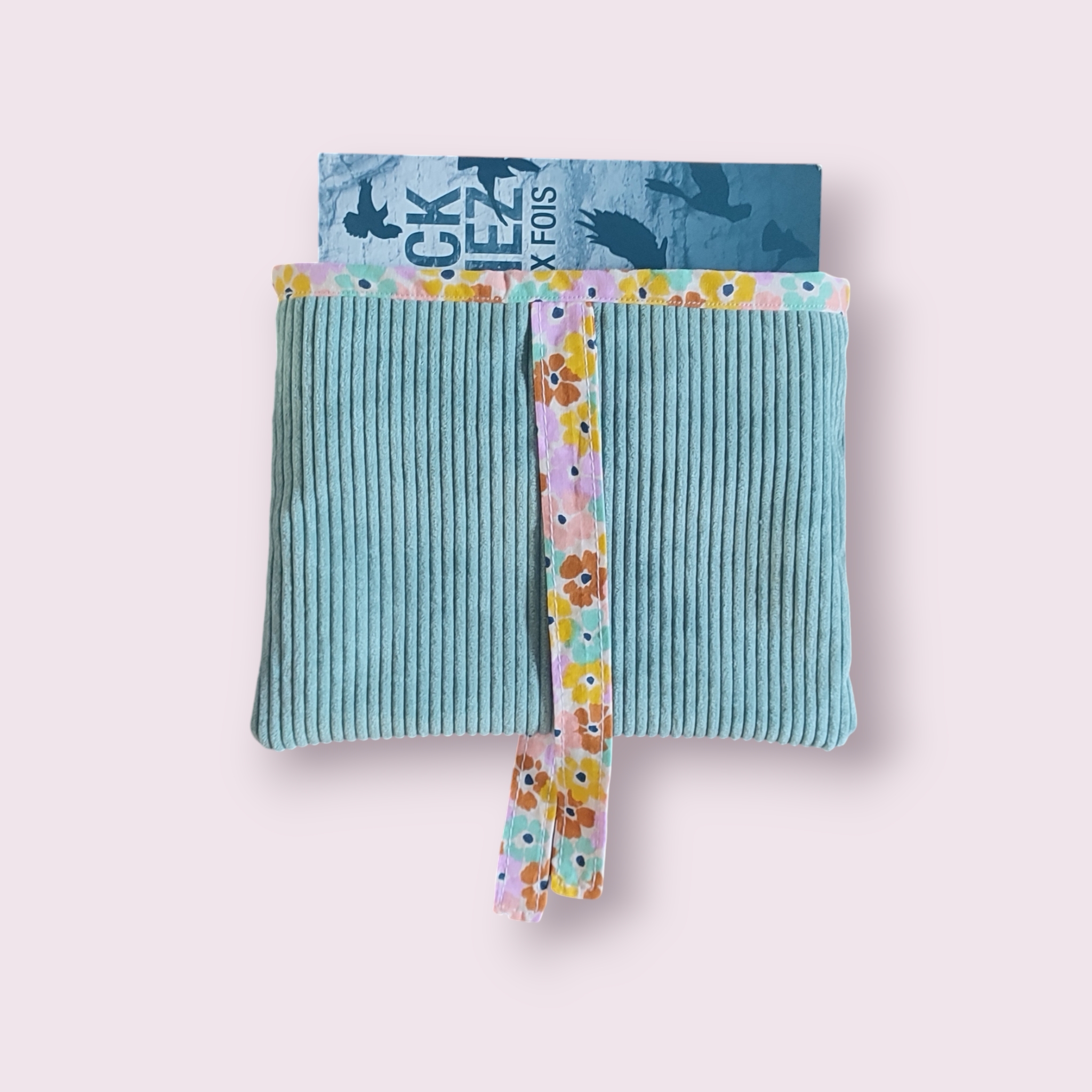 Pochette pour livre en velours