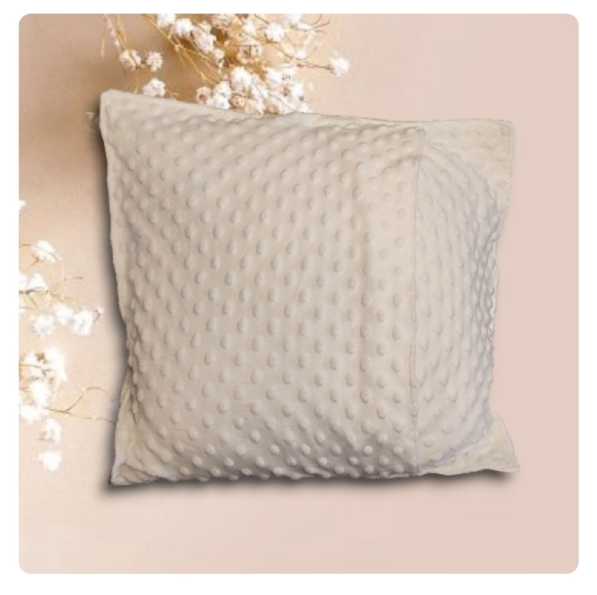 Housse de coussin bébé faon