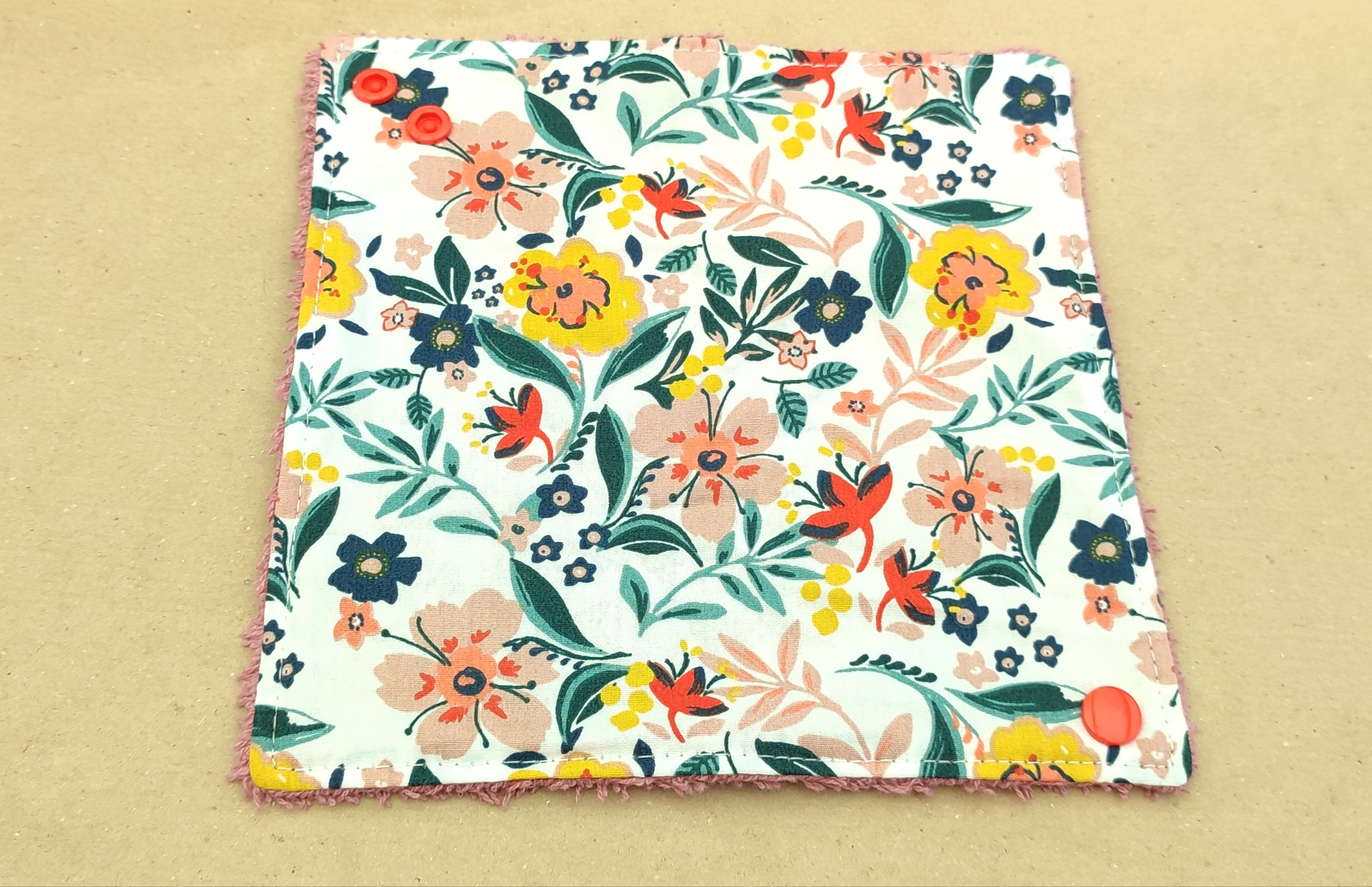 Pochette à savon en tissu 