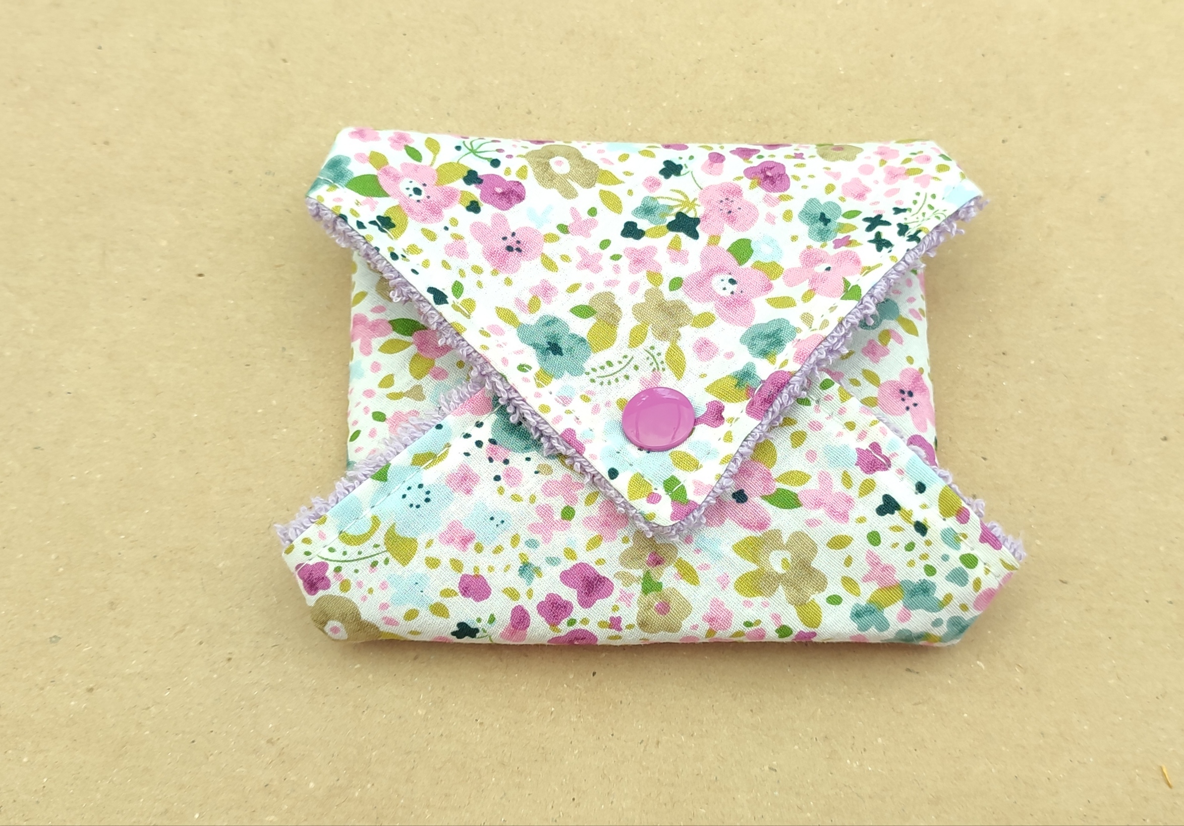 Pochette à savon en tissu