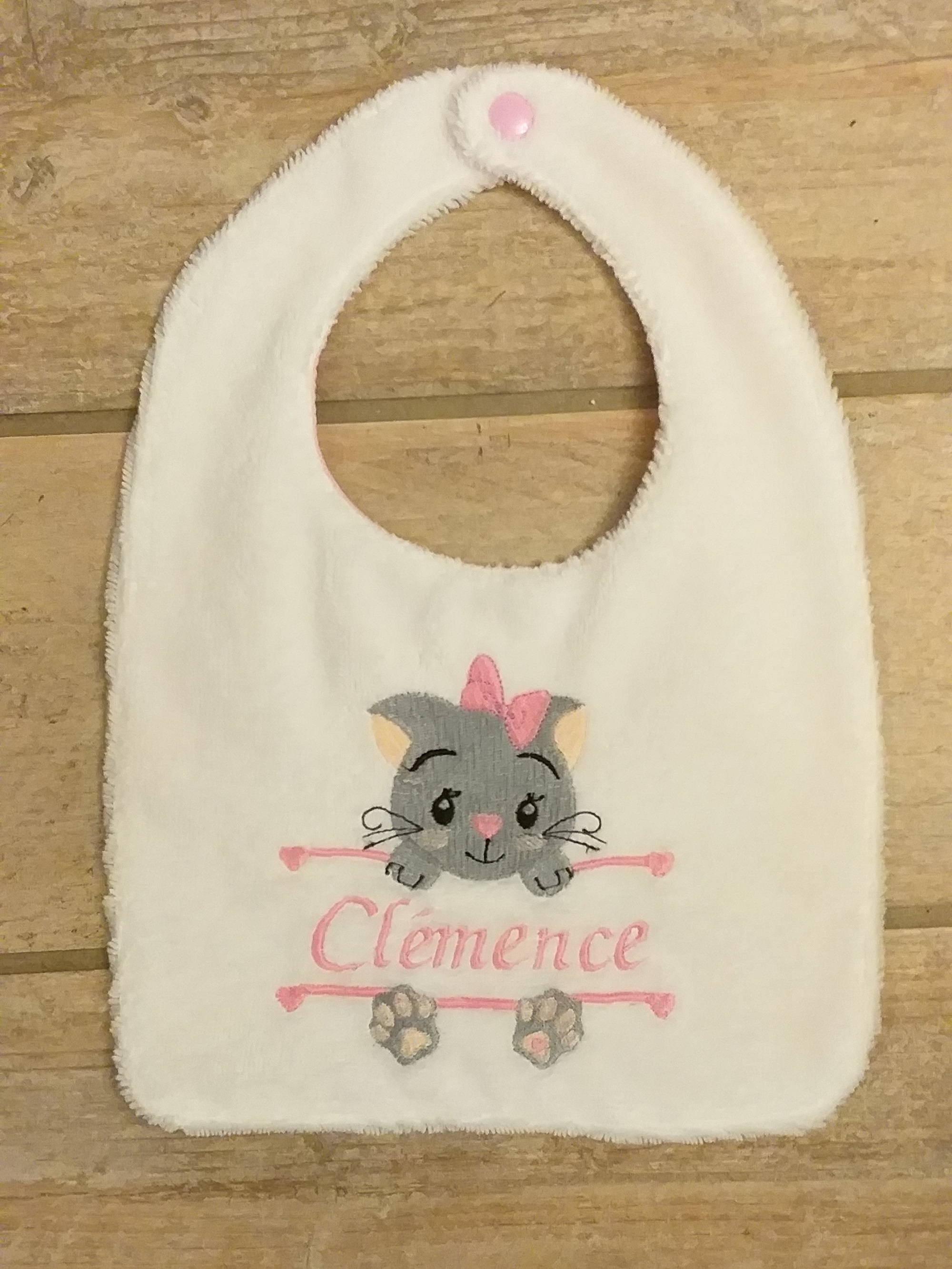 Bavoir personnalisé pour bébé