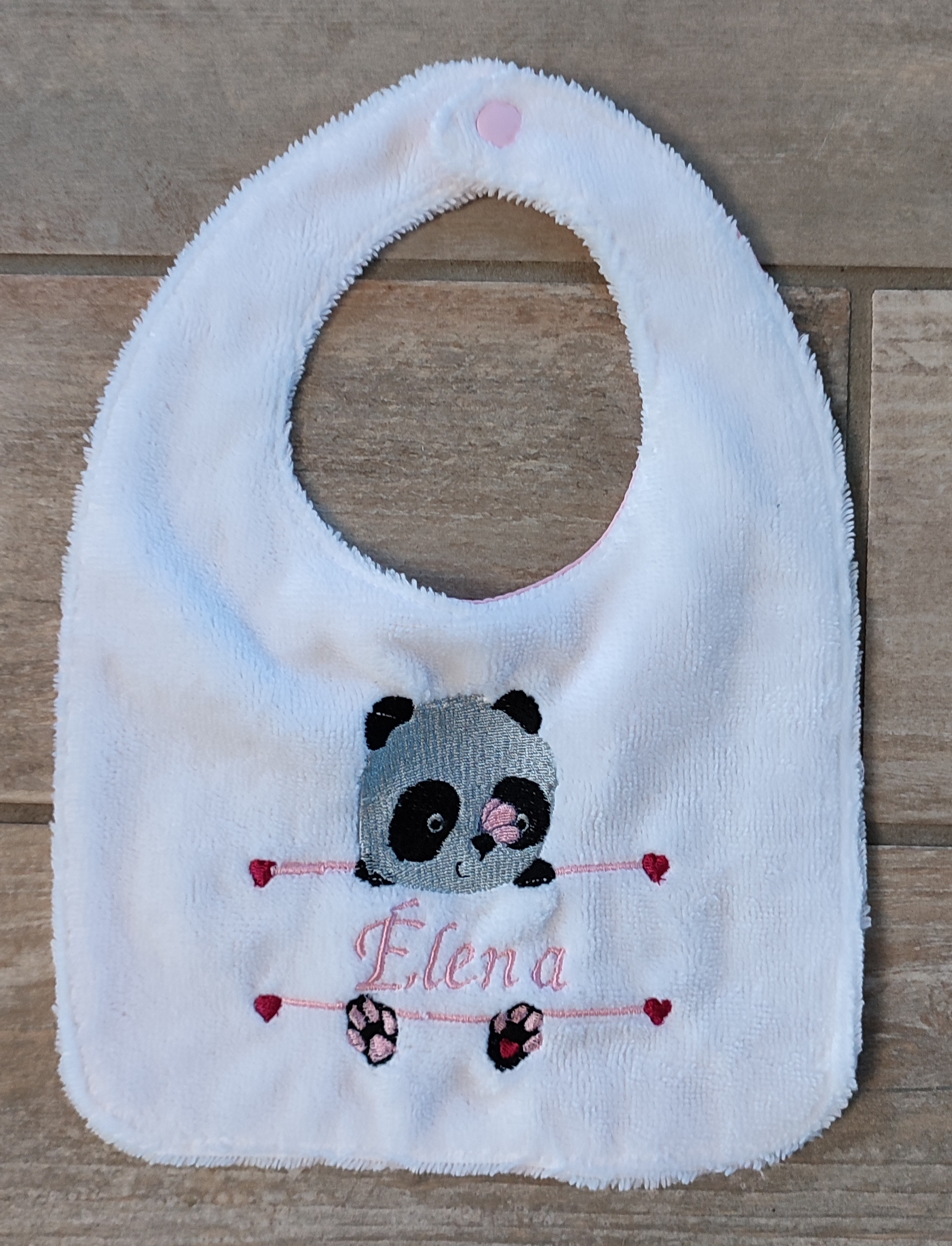 Bavoir bébé personnalisé