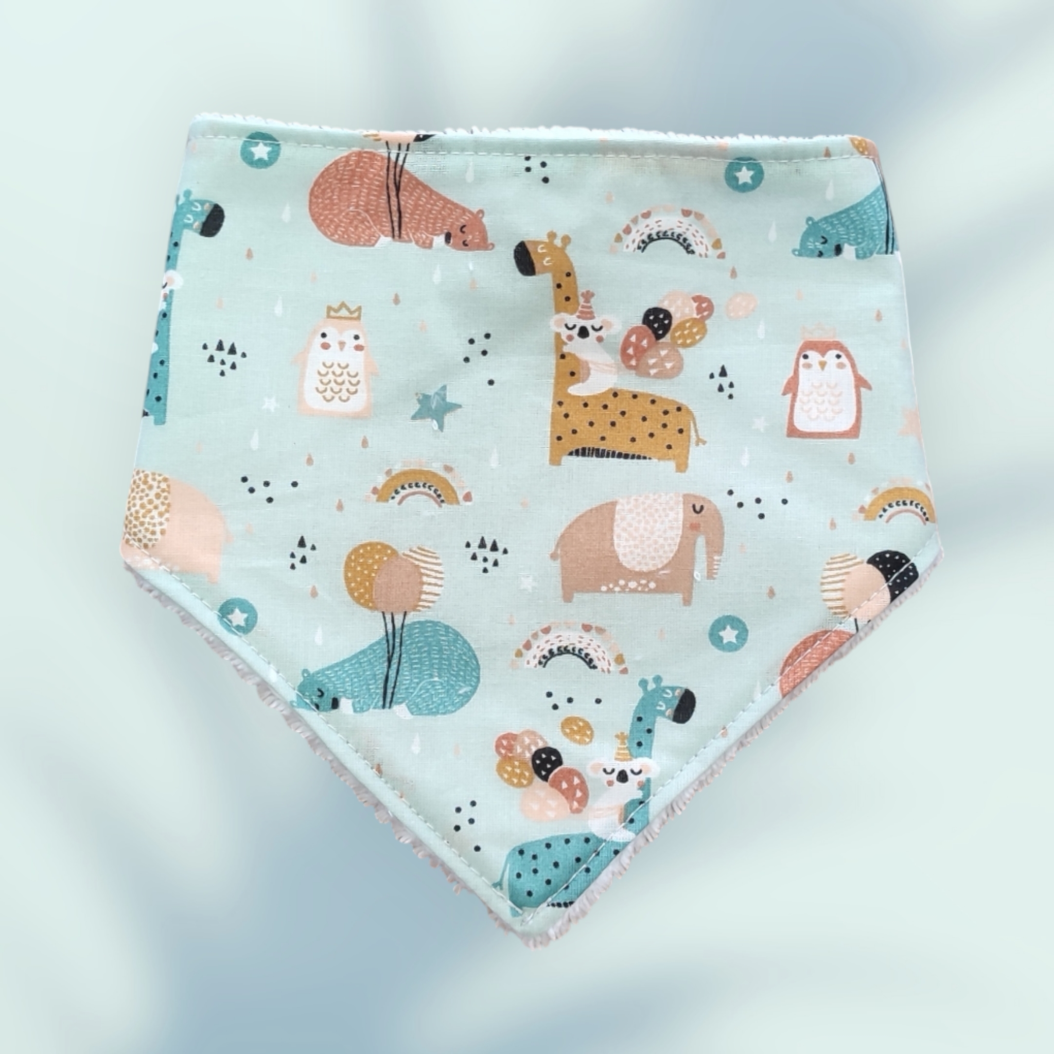 Ensemble naissance : bavoir, bandana et protège épaule