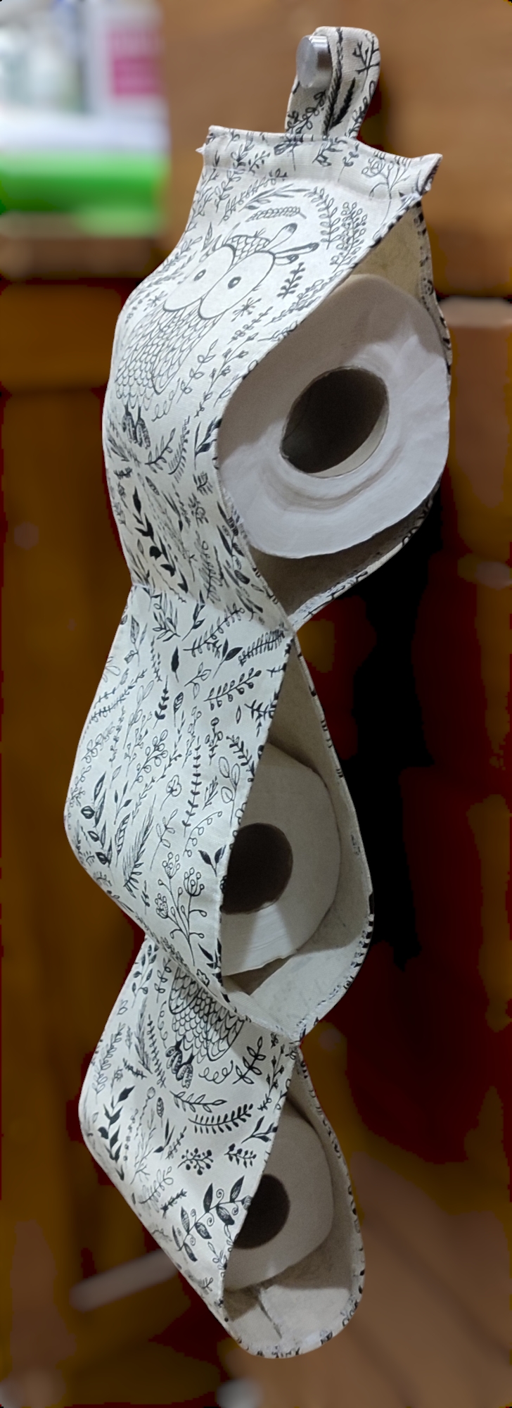 Porte-rouleaux de papier toilette à suspendre