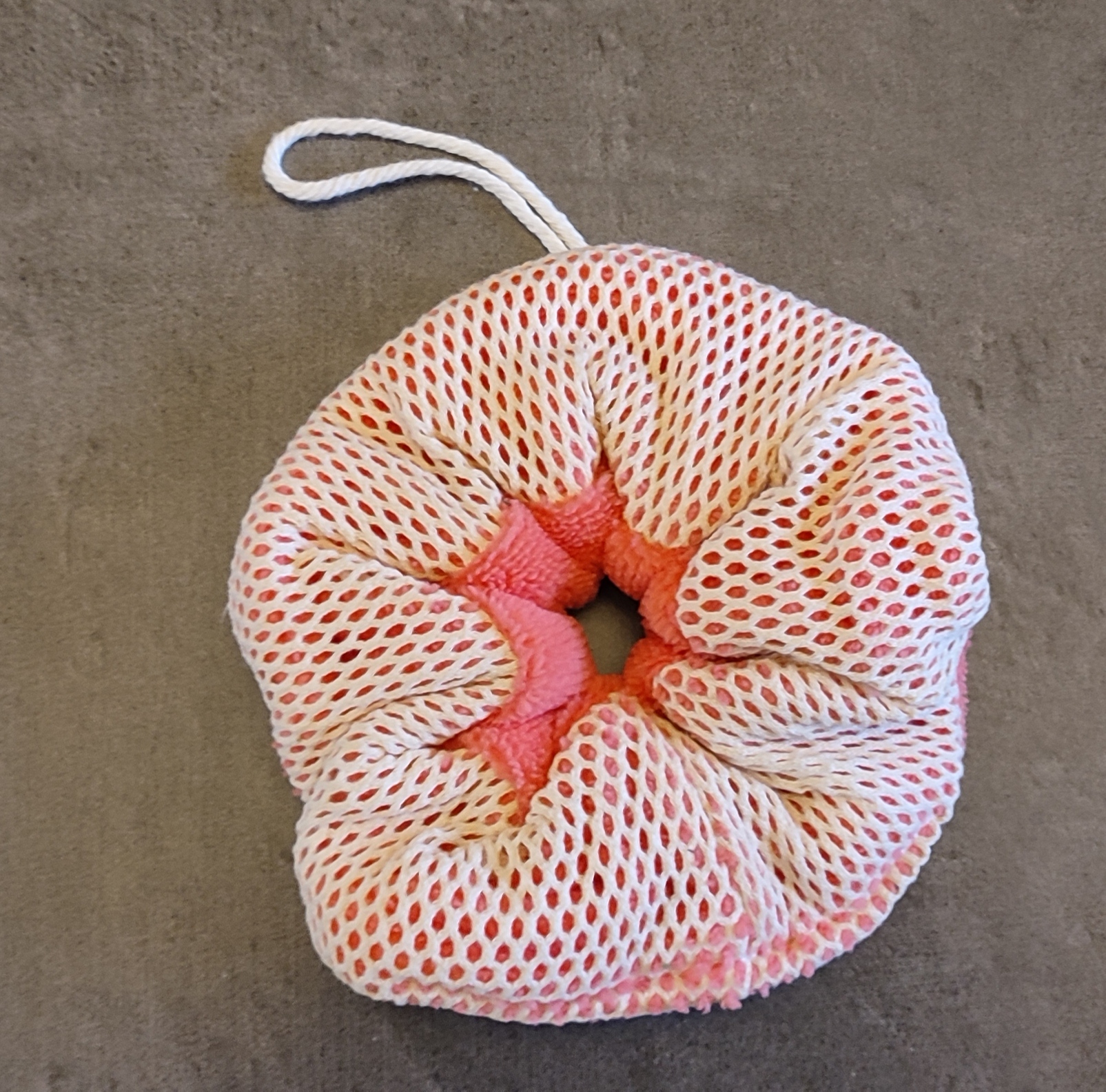 Fleur de douche exfoliante