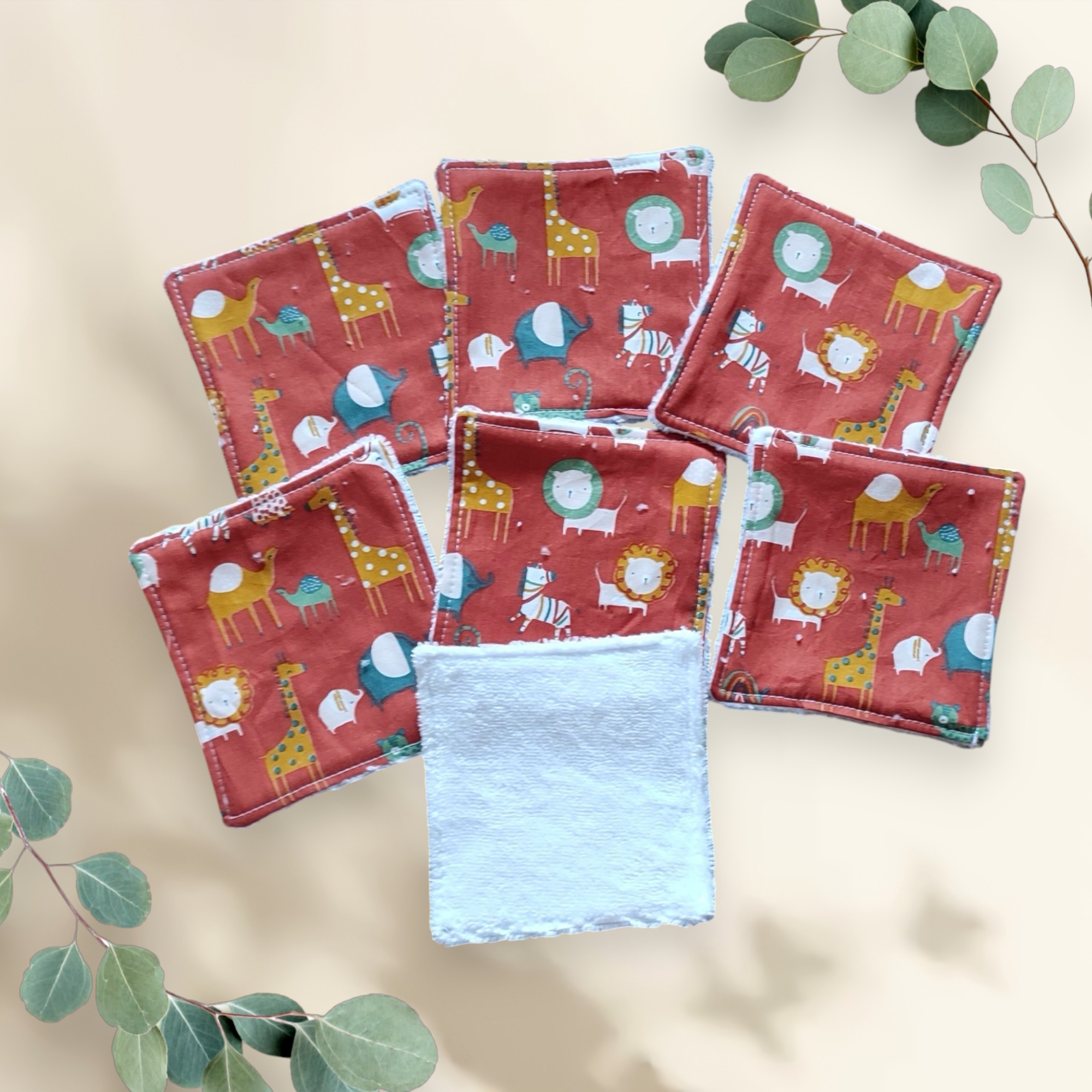 Lingettes réutilisables pour bébé