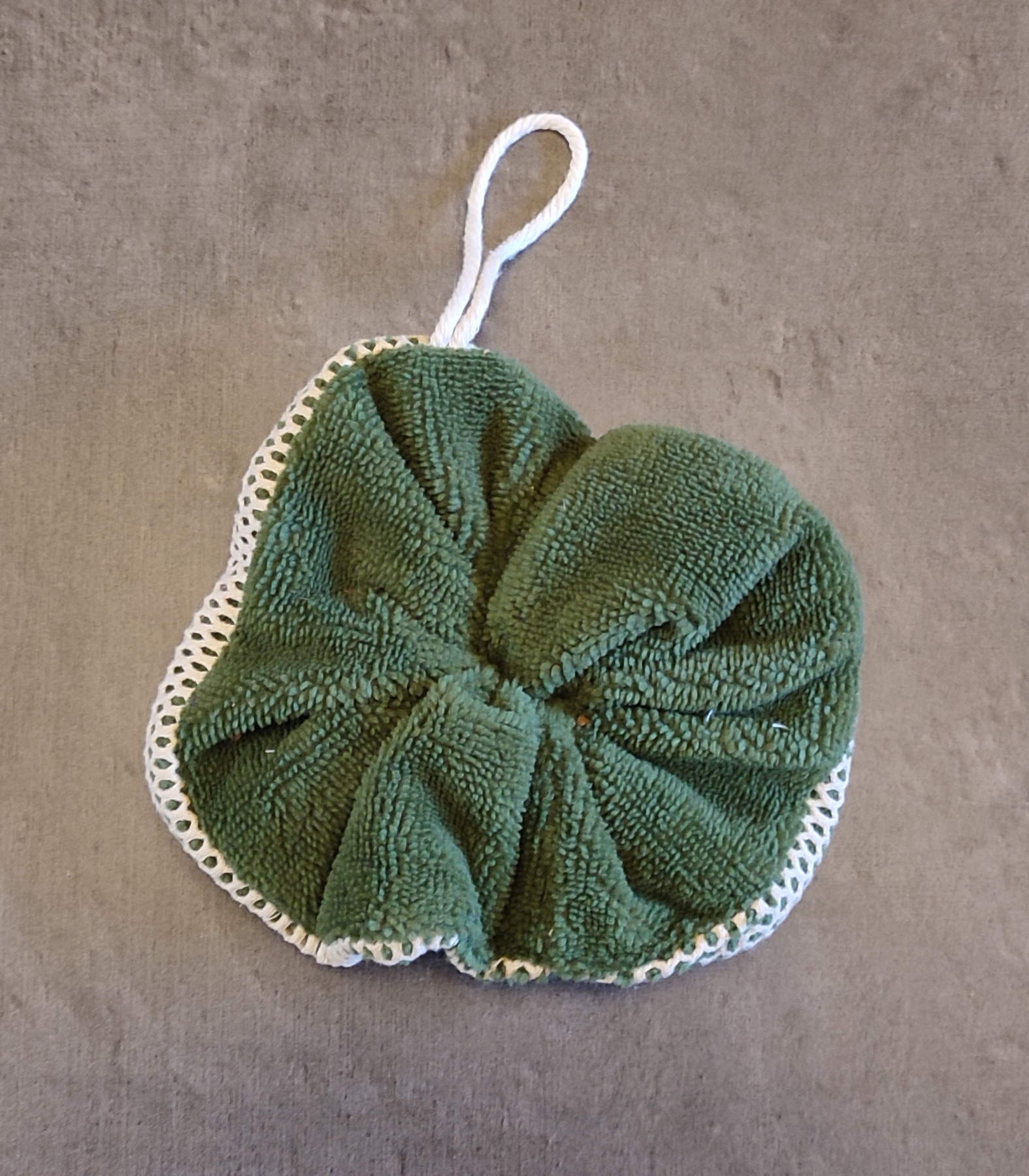 Fleur de douche exfoliante