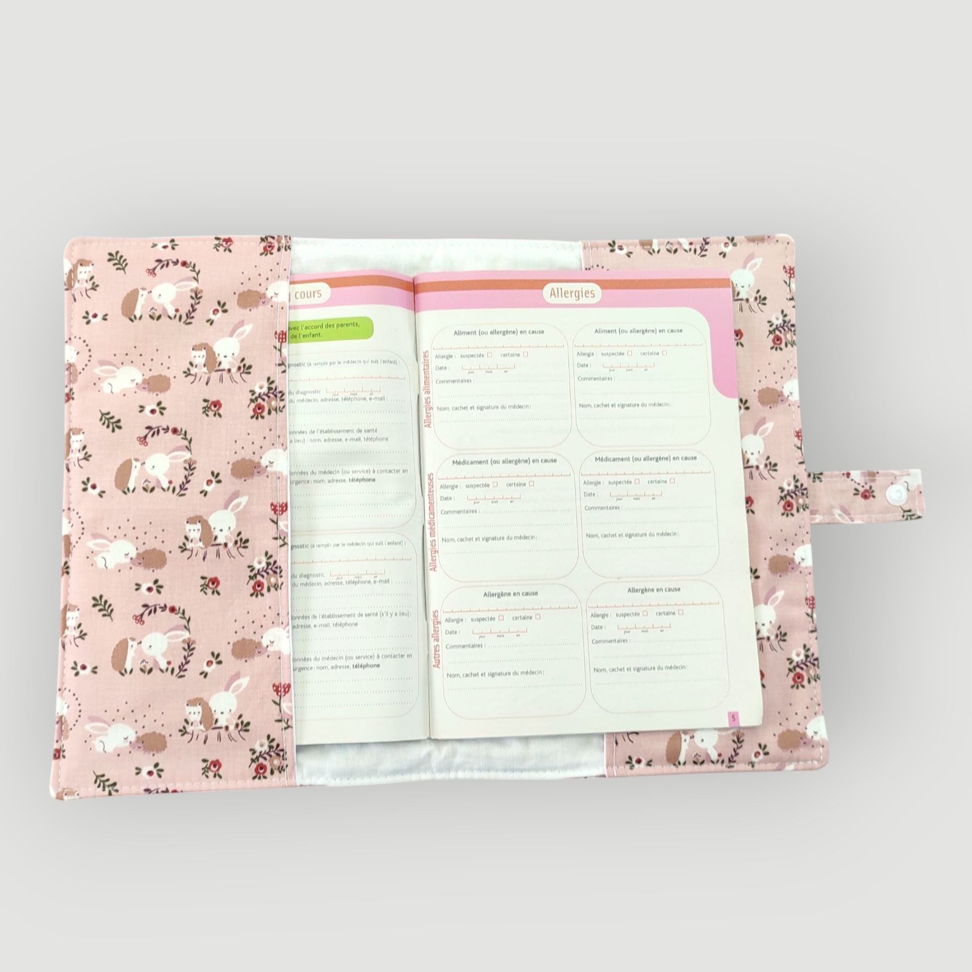 Protège carnet de santé