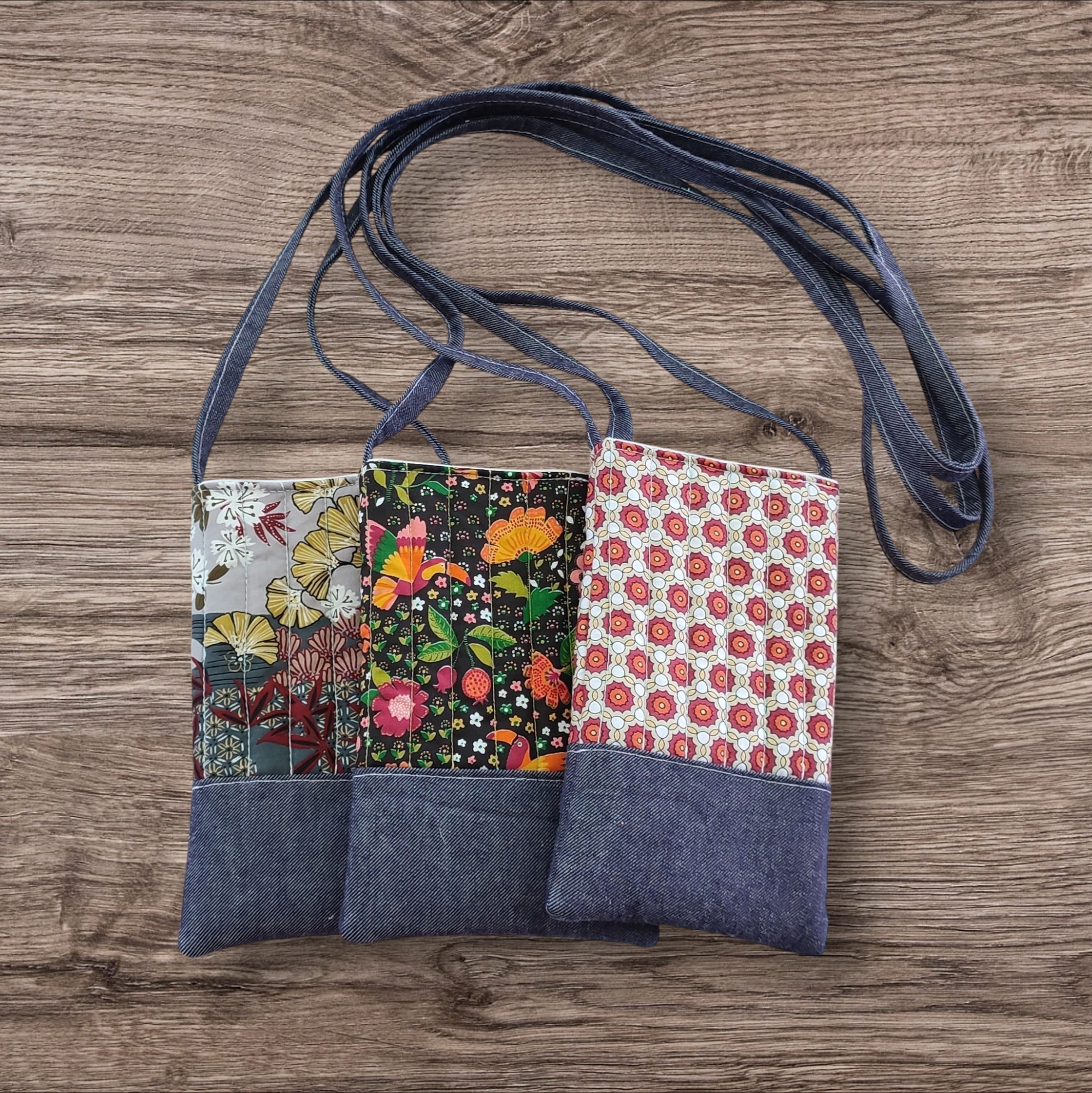 Sac à bandoulière fleuri