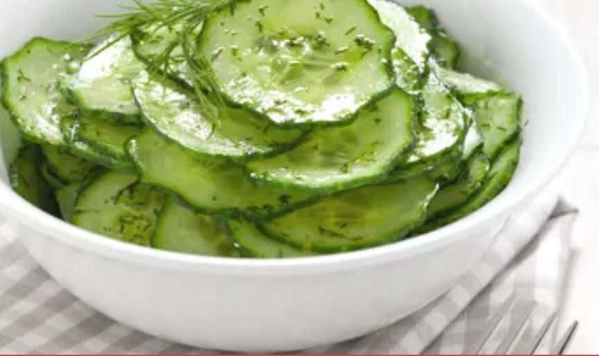 Salade de concombre - ላላድ ደ ኮንኮምብር