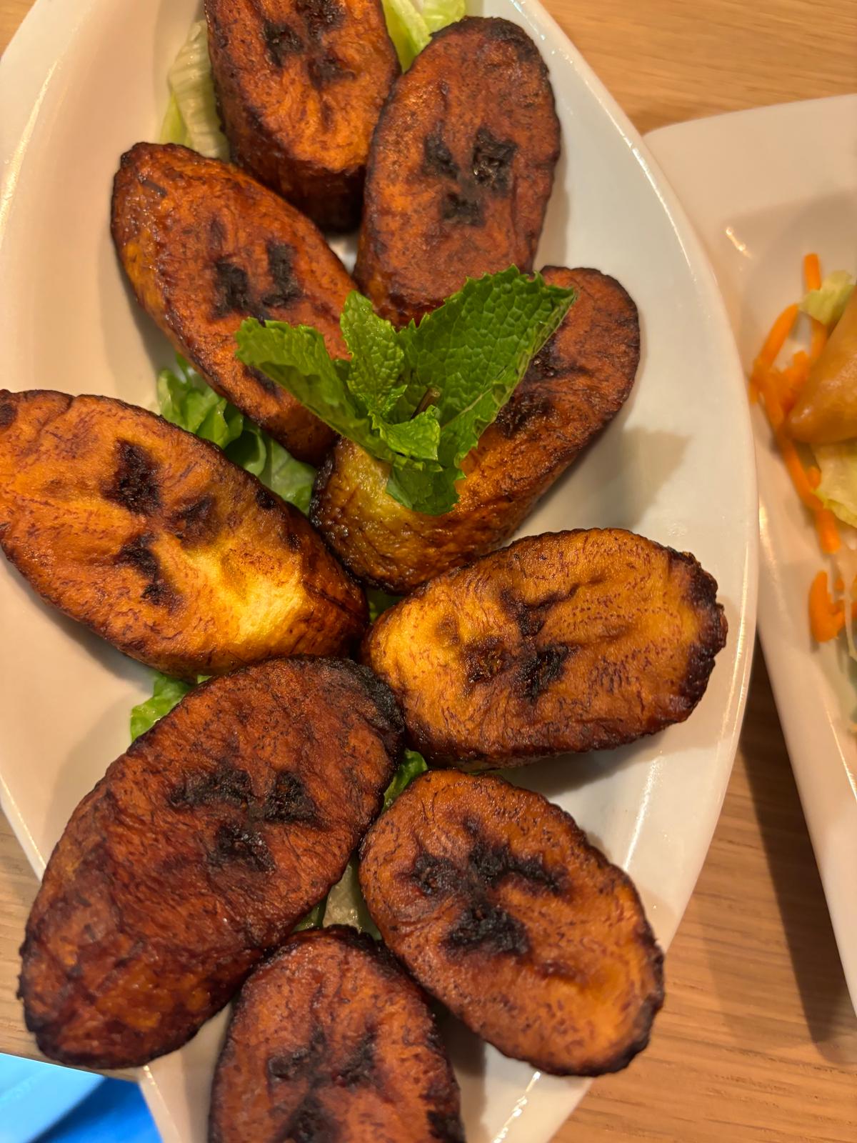 Bananes plantains frites