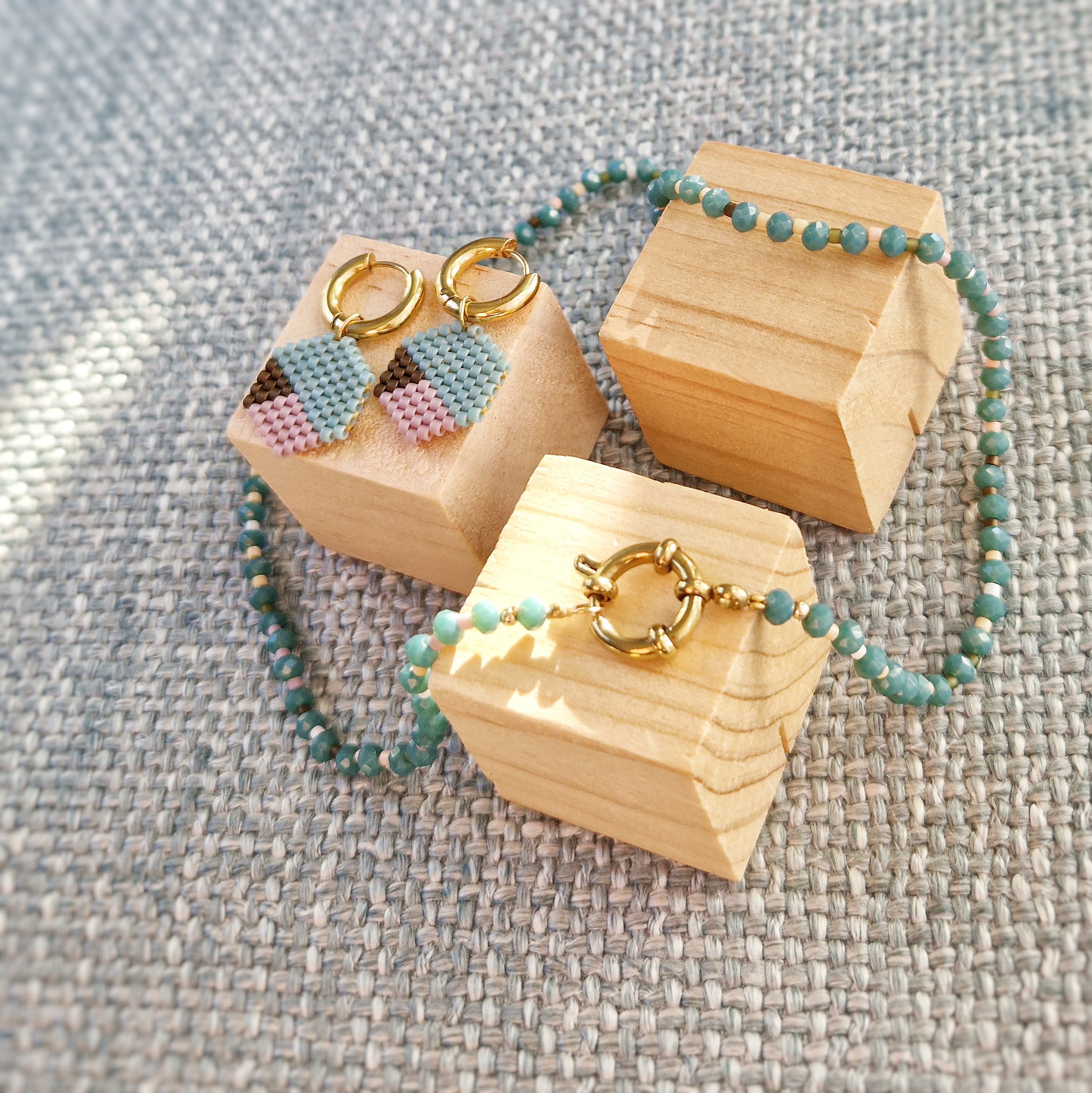 Flow*Flots Bleu Ecume & teintes douces