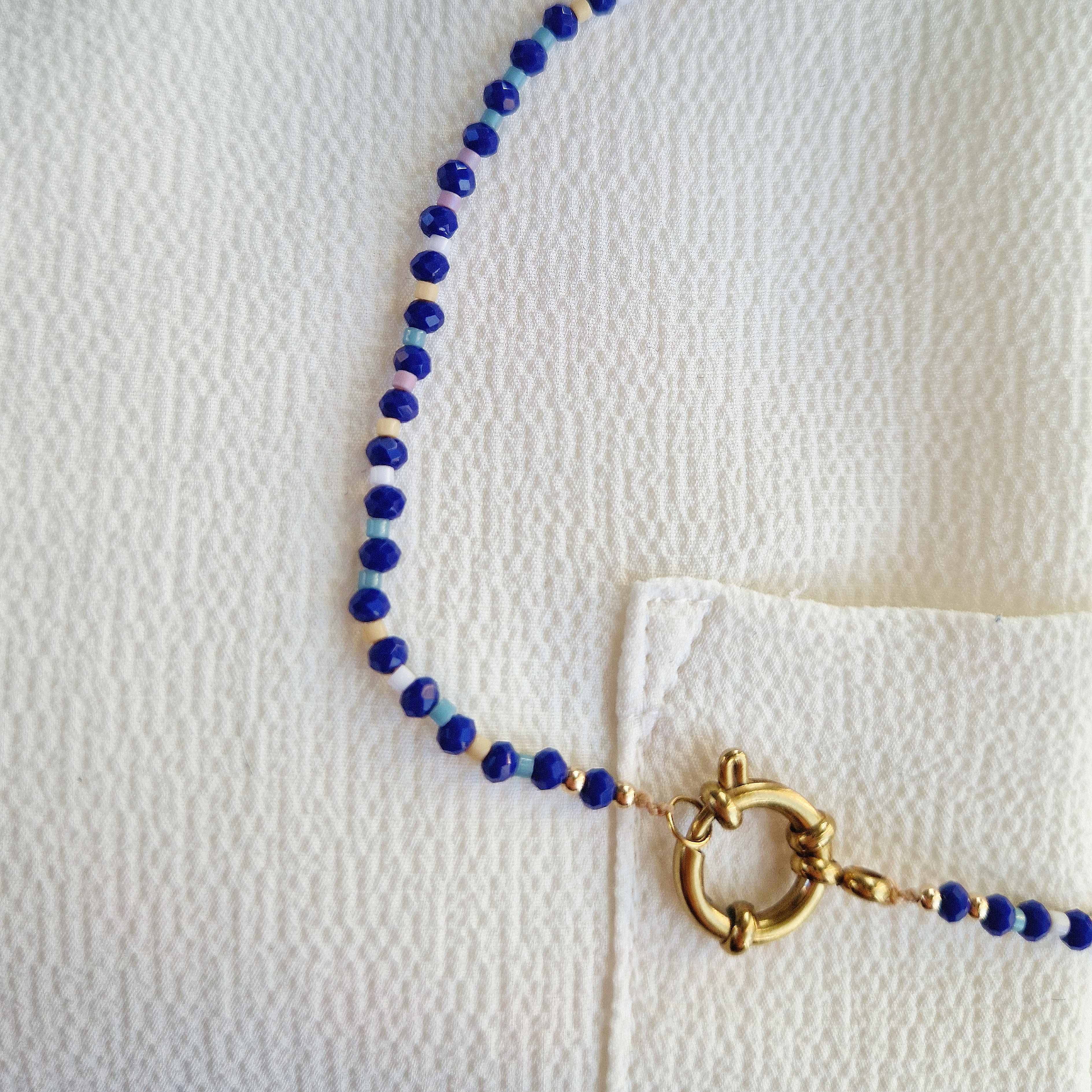 Flow*Flots Bleu Marine & teintes douces