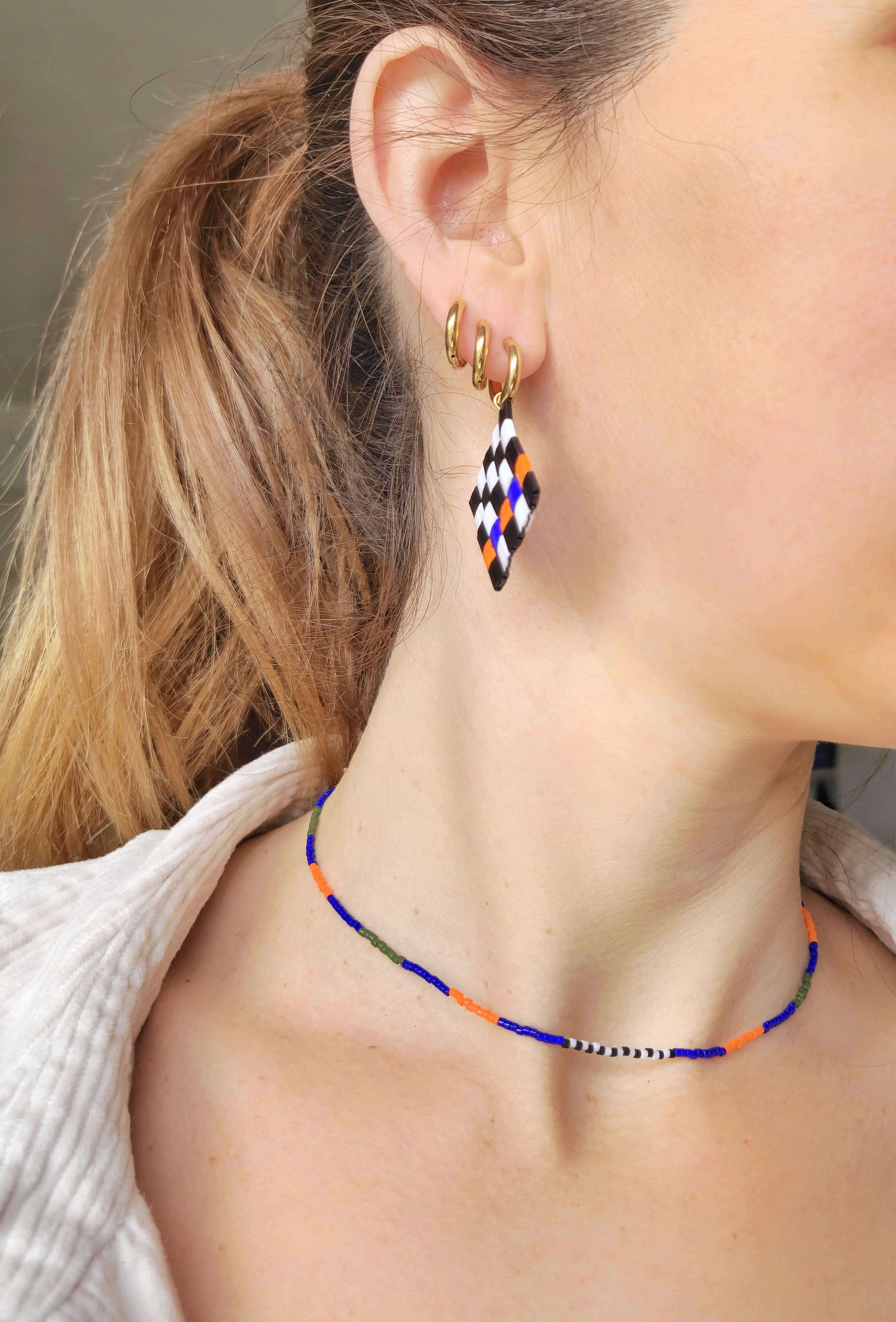 Uhinak Bleu Orange Vert