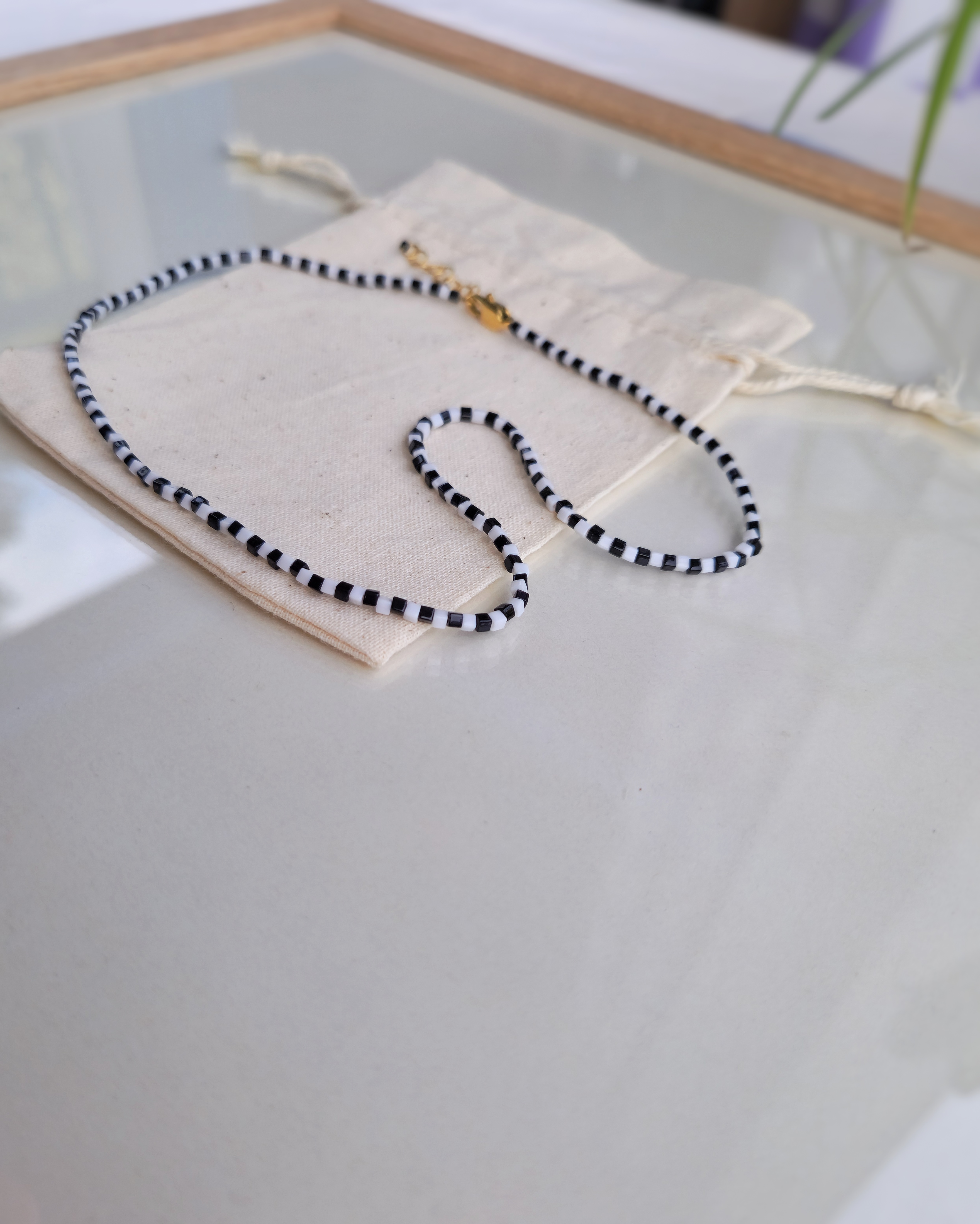 Ollie*Nollie - Collier Damier Absolu