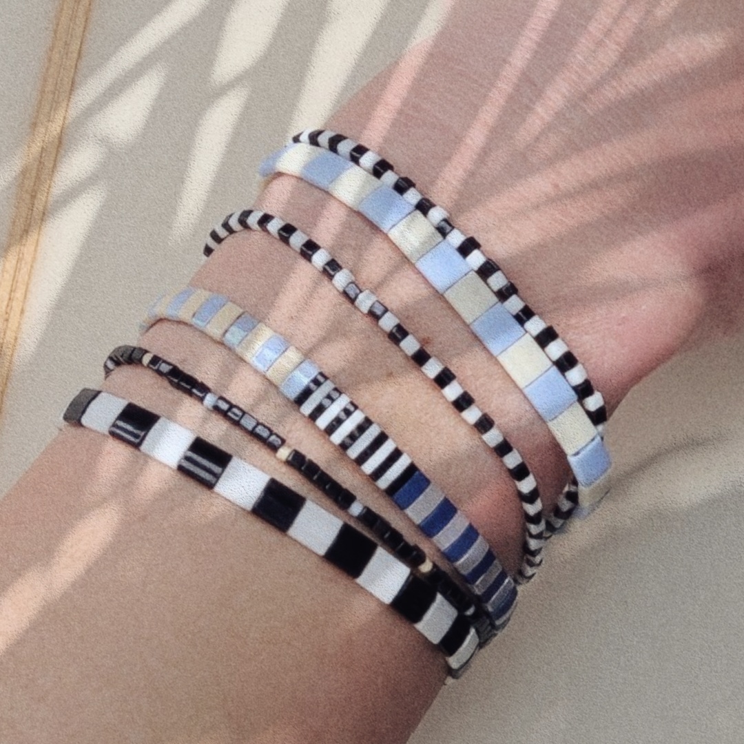 Barrel - Ivoire brillant et Blanc mat