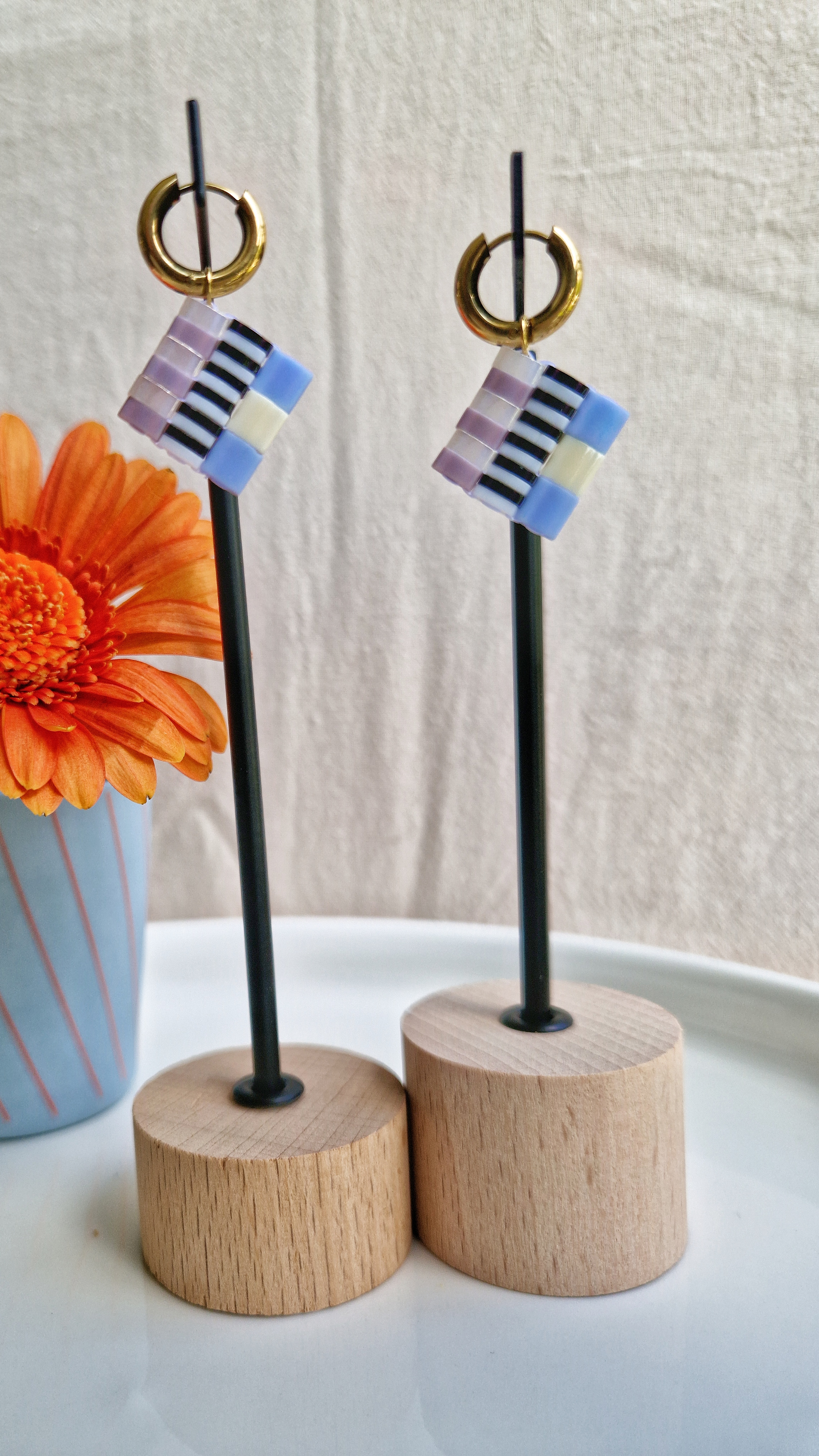 Holzarte - Bleu Mauve